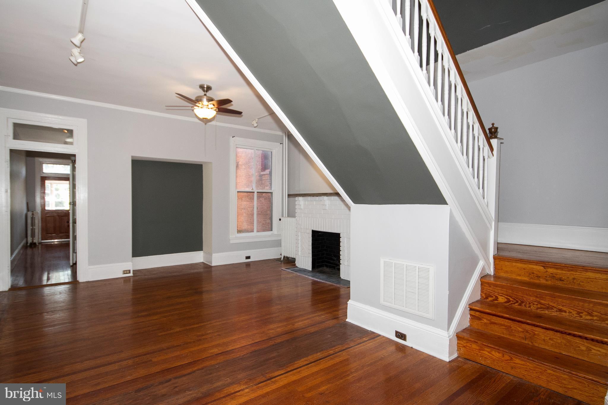 Fabulous grand Victorian in the heart of Charles Village. Updated and recently painted it features 5 bedrooms and 3 and 1/2 baths. All rooms are large with tall ceilings and provide a gracious ambiance. The original flrs have been lovingly preserved and pkg exists for up to 4 cars in the rear landscaped patio and parking pad. It includes a 2nd story deck. Only a short walk to Johns Hopkins Campus.