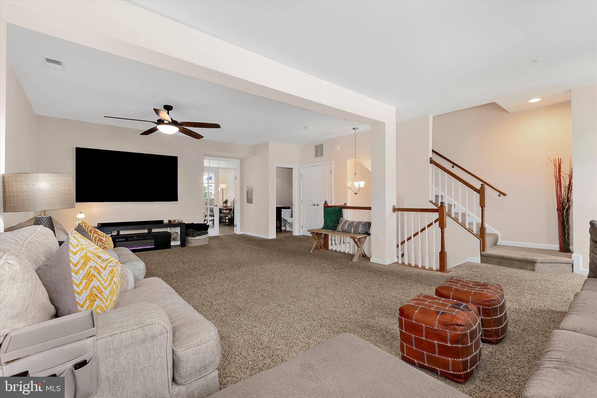 **BIG MARKET ADJUSTMENT** The home you have been waiting for is here!!  This upstairs unit, 2-story townhome offers tons of space throughout with a bright open floor plan as soon as you enter into the family room featuring two closets and a half bath.  French doors lead you to the kitchen/ living and dining area where you will find a quaint walkout balcony. The kitchen provides a large center island, stainless steel appliances, granite counter tops and great cabinetry space. Upper level with 3 spacious bedrooms and 2 full baths. The primary bedroom includes 2 walk-in closets and updated bathroom with separate dual sink space and massive Roman bath with dual shower heads . Garage has access to the home and extra storage space.  Don't miss out, Schedule a showing today!!  With an easy commute to Annapolis, Baltimore, DC and Fort Meade enjoy tons of shopping, restaurants and more! This home is perfectly situated less than 10 miles away from BWI airport and walking distance to the Odenton MARC Station.