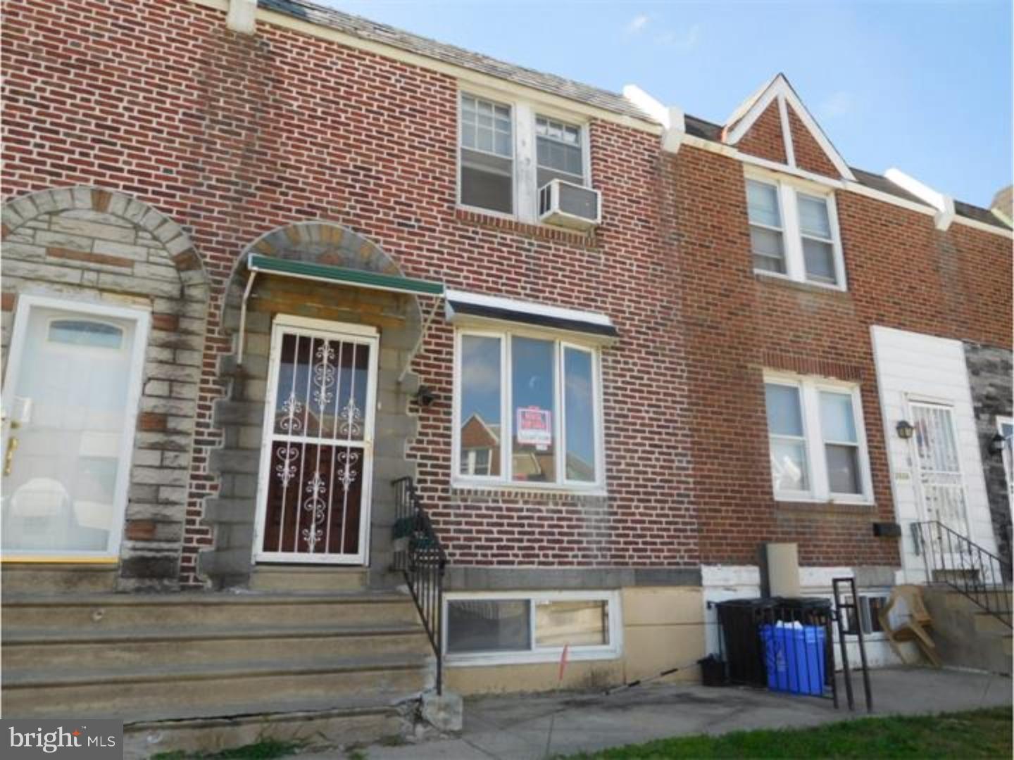 South West Philly 3 bedroom house with 2 Full bathrooms is in need of some rehab, Good condition All offers will be presented, 2500 deposit and proof of funds will be required, AS IS addendum and buyer is responsible for u/o. All offers will be presented, Property is bankable Deposit must be received within 24 hours and certified. This is a Short Sale