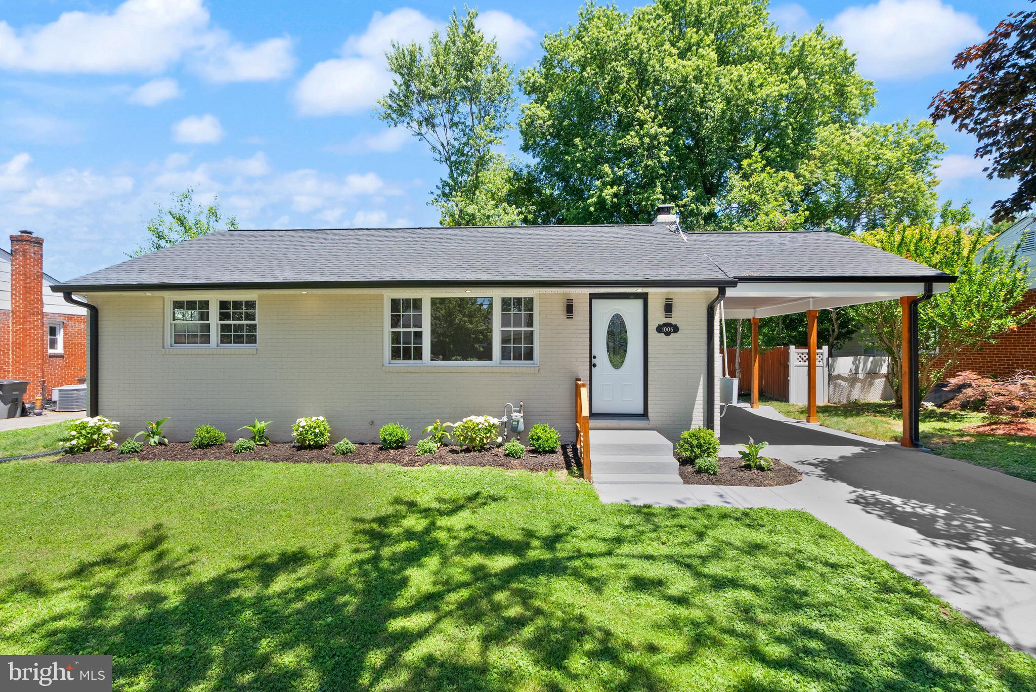 Completely remodeled brick rambler located approximately 1.3 miles from Twinbrook Metro and 1.8 miles from Rockville Metro. This move-in ready home offers 5 bedrooms and 2 full bathrooms, along with a recently completed addition built with county permits, featuring a covered carport and a covered outdoor living area.

Extensive upgrades include a new roof, new insulation, updated electrical system, new plumbing, new doors, new windows, fresh interior and exterior paint, and a fully renovated kitchen. The basement has been enhanced with enlarged windows that provide abundant natural light. A brand-new storage shed adds additional functionality and convenience.

The exterior is highlighted by beautiful landscape lighting that enhances the property’s curb appeal and creates a welcoming ambiance around the deck and carport. The durable brick construction, combined with extensive renovations and permitted improvements, makes this home a rare find. Conveniently located near Metro stations, shopping, dining, parks, and major commuter routes, this property offers the perfect blend of quality, comfort, and convenience