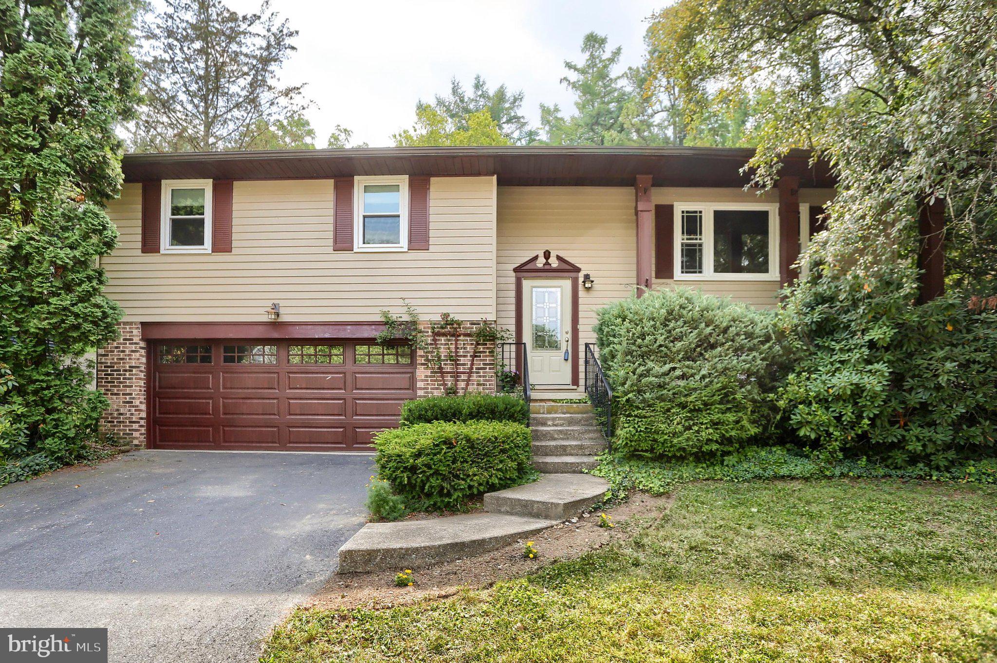 Sought after Pinebrook location! 3 bedroom 2 full bath home with updated kitchen, family room with wood burning fireplace and a large private backyard! Oversized 2 car garage too! The hobby room next to the Family room could be returned to its original state of a laundry/powder room if desired - the plumbing is all still there behind the walls.