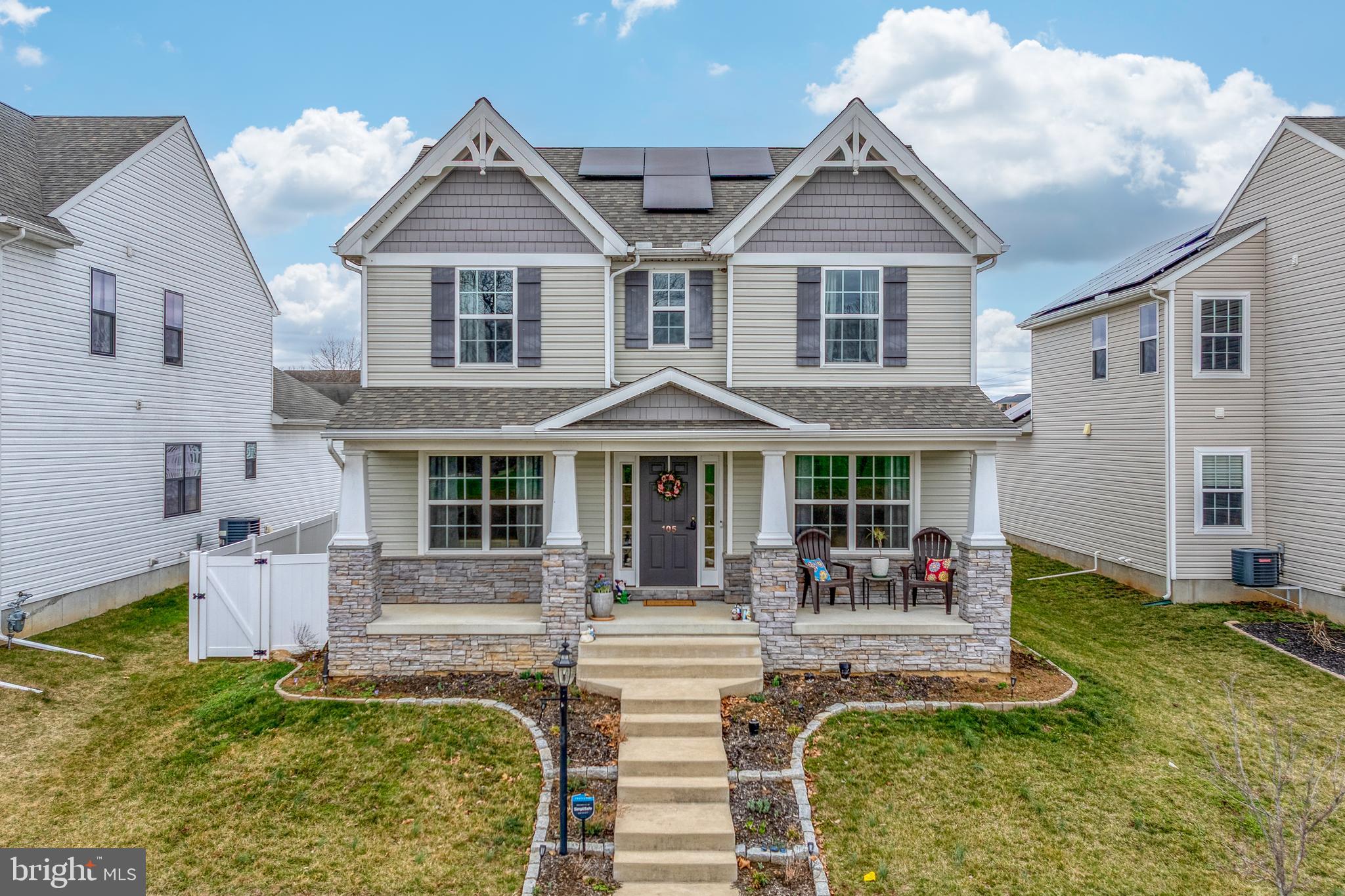 Welcome to this stunning 4-bedroom, 2.5 bathroom home in Marietta, built by Keystone in 2017 and filled with modern upgrades! Perfectly situated close to Route 30, this home offers convenience, charm and energy efficiency. Step inside to find spacious, sunlit living areas, a beautifully upgraded kitchen, and a luxurious bathroom featuring a relaxing soaking tub—perfect for unwinding after a long day. The open floor plan creates a seamless flow, making it ideal for entertaining. With a 2-car garage, ample storage, and a lovely backyard, this home truly has it all. Don’t miss out on this incredible opportunity—schedule your showing today!