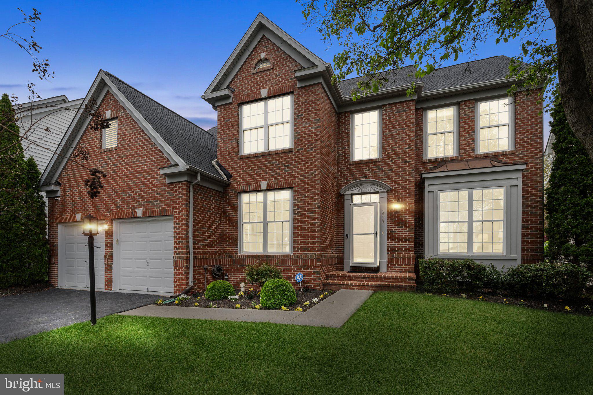Welcome to this exceptional 3-level Colonial home in the highly desirable Chantilly Green community, where timeless charm meets modern comfort.

Showcasing a classic brick and vinyl exterior, this beautifully maintained residence offers outstanding curb appeal with a professionally landscaped yard, a 2-car front-load garage, and a low-maintenance backyard featuring a spacious patio—perfect for outdoor enjoyment.

Step inside to a grand two-story foyer filled with natural light. The formal living and dining rooms provide elegant spaces for entertaining, while the heart of the home—the gourmet kitchen—opens seamlessly to a warm and inviting family room with a gas fireplace. The kitchen is equipped with granite countertops, stainless steel appliances, a built-in wall oven and microwave, a gas downdraft cooktop, and a large center island. A charming breakfast area with hardwood floors offers the perfect setting for casual dining and morning coffee.

Work from home in style in the private office, enclosed by double doors. The main level also includes a convenient laundry room and a powder room.

Upstairs, four generously sized bedrooms await. The luxurious primary suite is a private retreat with a walk-in closet and a beautifully updated spa-like bath featuring a jetted tub, stall shower, and dual vanity. The additional bedrooms feature hardwood floors, recessed lighting, ceiling fans, and ample closet space. A renovated hall bathroom with a double vanity and premium shower serves these rooms.

The fully finished walk-up basement provides flexible space for recreation and relaxation. Enjoy a large recreation room with a wet bar, an additional room pre-wired for a future home theater, a den and a full bathroom, and plenty of storage space.

Step outside to the serene patio—ideal for gatherings, barbecues, or quiet moments.

Recent updates include:

New architectural shingle roof (2025),

Hardwood floors on main and upper levels (2023),

Fresh neutral paint (2025),

Updated primary and hall bathrooms (2023),

New kitchen appliances: cooktop, refrigerator, microwave, two wall ovens (2022),

Newer washer and dryer (2023),

New A/C units (2023 & 2024) with smart thermostats,

Water heater (2022)

Patio (2018),

Garage door openers (2021),

Garbage disposal (2022),

Recessed lighting in all bedrooms (2016),

Pre-wiring for EV charging in the garage in 2023,
Prewired alarm system with 3 cameras

This home reflects exceptional care, thoughtful design, and quality updates throughout.

Location Highlights: Living in Chantilly Green means being part of a vibrant community with access to a tot lot, highly sought-after schools, and unbeatable convenience. Enjoy proximity to major commuter routes, Metro stations, Dulles Airport, shopping centers, and parks. This home is located within the boundaries of Chantilly High School, Franklin Middle School, and Lees Corner Elementary. It also feeds into AAP centers including Oak Hill Elementary and Rachel Carson Middle School—an ideal choice for families.

🚗 Prime Location with Excellent Connectivity

Chantilly Green boasts seamless access to major highways, including U.S. Route 50 and VA-28, facilitating easy commutes to Washington, D.C., and surrounding areas. This connectivity is ideal for professionals working in the capital or nearby business hubs.

🛍️ Proximity to Shopping and Dining

Residents enjoy close proximity to shopping centers like Chantilly Crossing, which offers a variety of retail stores and dining options. This convenience enhances daily living by providing easy access to essentials and leisure activities.

Welcome home to Chantilly Green—where comfort, convenience, and community come together.