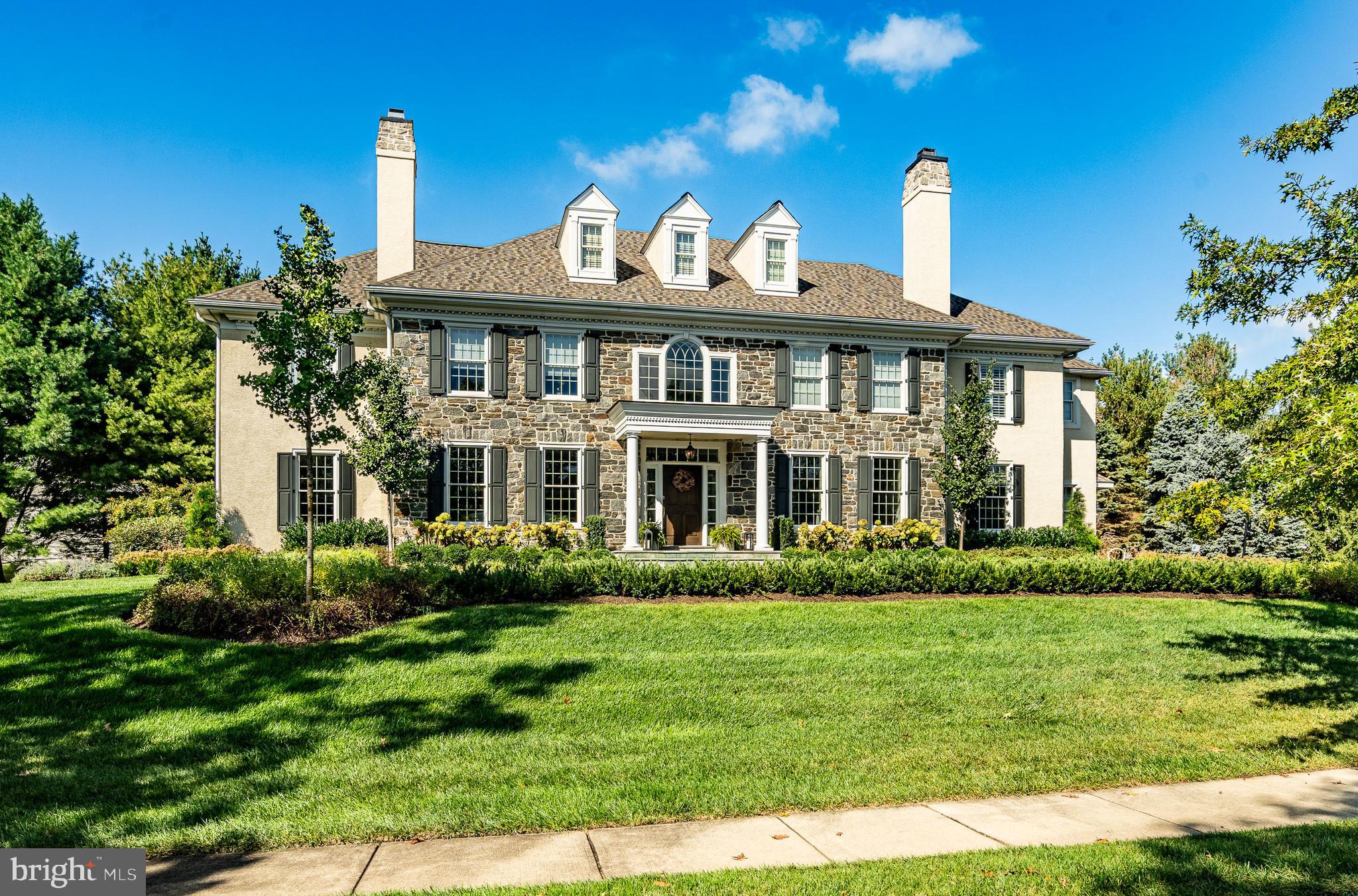 No expense was spared when the property was updated and improved in almost every facet.  Natural light adorns the property as the sun rises on the front elevation & sunsets illuminate the back yard., patio and morning room. A gourmet kitchen offering everything a foodie would want to include stainless appliances of course, a built in sub- zero, wolf brand 6 burner gas stove, exhaust hood 2 convection ovens, microwave warming drawer plus a large center island. The kitchen is adjoined by the natural light-trenched morning room. When entering the main floor you are greeted by an impressive two story foyer, flanked to the left and right are the formal living rooms and dining rooms, the living room includes a gas fireplace with floor to ceiling custom built surround, both feature impressive moldings, the two story family room with wall to wall floor to ceiling windows french doors lead to the outside entertainment area, office/den with floor to ceiling built-in cabinets and bookshelves, oversized florida room gives more space for entertaining, a mud room with built-ins and access from the outside and garage, finishing off this impressive main floor are two conveniently located half baths. The second floor landing area is open to the main level. For this level, there is a full-size laundry, a primary bedroom suite and primary bath, sitting area and a full room of an organized walk-in closet space, four additional bedrooms two with private baths, and two share the desirable jack & jill bath. There is a walk-up staircase to the third floor that is floored and perfect for that needed additional storage. Best for last is the walk-out finished lower level with windows, it is a show stopper!  Consisting of a billard area, pool table included, craft room, work area with built-ins, recreation area, built-in custom bar with counter seating for 5, wine cooler, dishwasher, refrigeration, paneled walls a true bar quality arrangement, full bath, bedroom and finishing off is the fully equipped theater room with seating for at least 11 and a stage to put your own show on. In conclusion, this one is special, oh we forgot to mention all the King Of Prussia Mall attractions are a few minutes away plus you have your own park "Whitegate Park" with tennis and pickleball. playground and basketball Courts. A quick settlement is fine.