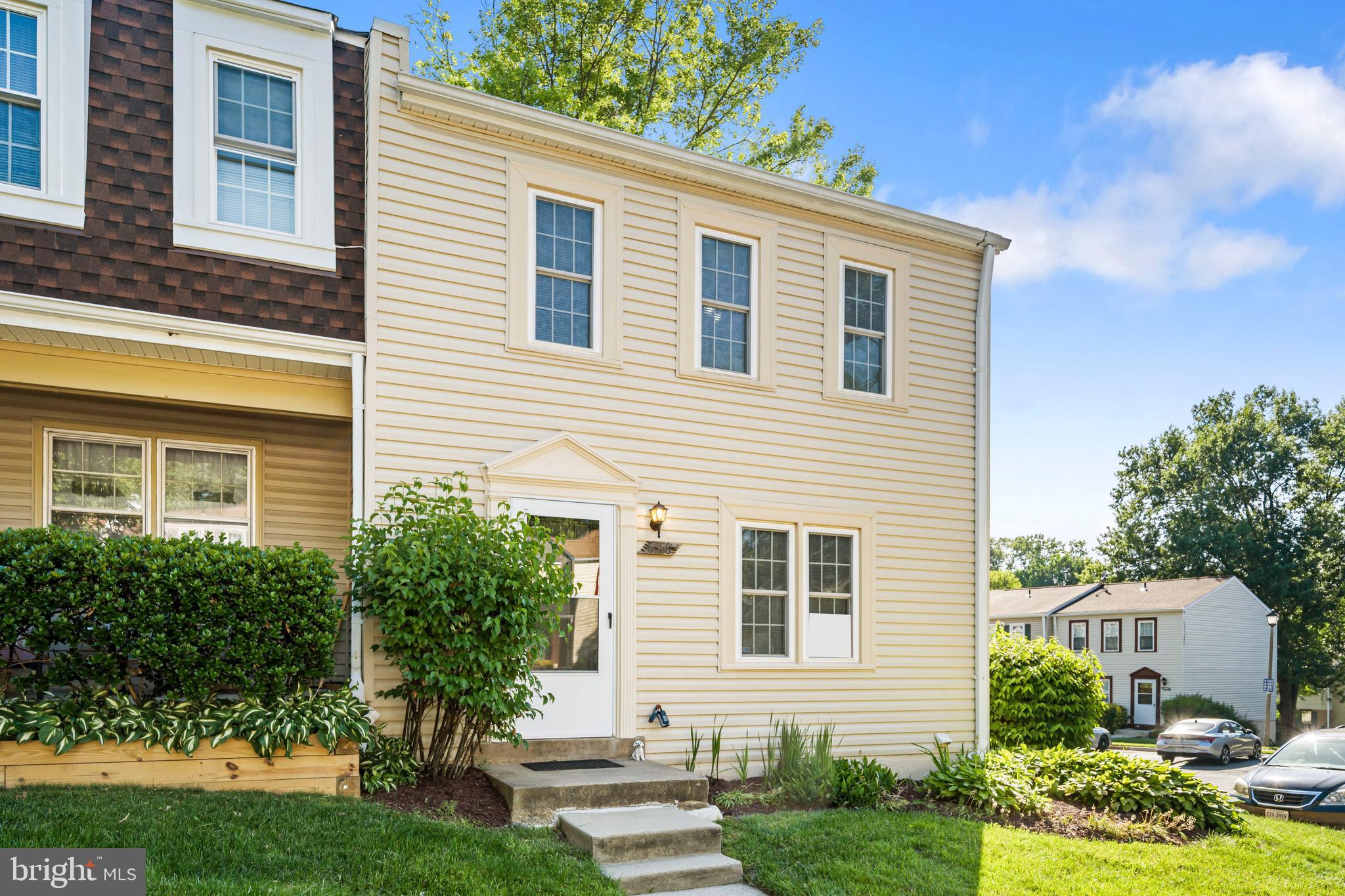 Don't miss this opportunity to own a beautifully updated end-unit townhome-style condo in the highly sought-after Keene Mill Woods community of Burke! Offering 3 spacious bedrooms, 2 full bathrooms, and 1 half bathroom, this move-in-ready home perfectly blends comfort, style, and convenience.

Freshly painted throughout and featuring brand-new carpet (2026), this bright and inviting home welcomes you the moment you step inside. The main level showcases beautiful hardwood floors and a functional, open layout ideal for both everyday living and entertaining. As an end unit, the home enjoys enhanced privacy and abundant natural light throughout.

Step outside to your own private side patio—perfect for relaxing, grilling, gardening, or enjoying your morning coffee in a peaceful outdoor setting.

Upstairs, you'll find three generously sized bedrooms, including a spacious primary suite complete with its own private bath. The finished lower-level recreation room features recessed lighting and dimmer switches, creating a warm, versatile space for a media room, home office, playroom, or gym. A large storage area provides plenty of room for seasonal items and additional belongings.

Major system updates provide added peace of mind, including a Lennox HVAC system (2021), electrical panel (2024), and roof (2025).

Enjoy low-maintenance living in a well-established community surrounded by parks, walking trails, shopping, dining, and recreational amenities such as outdoor pool and tennis court). Ideally located near Burke Centre, Fairfax County Parkway, Springfield, and the VRE, commuting throughout Northern Virginia and Washington, D.C. is a breeze.

Whether you're searching for your first home, looking to simplify your lifestyle, or seeking a move-in-ready property in a prime location, this charming home offers everything you need and more.

Welcome to your new home!