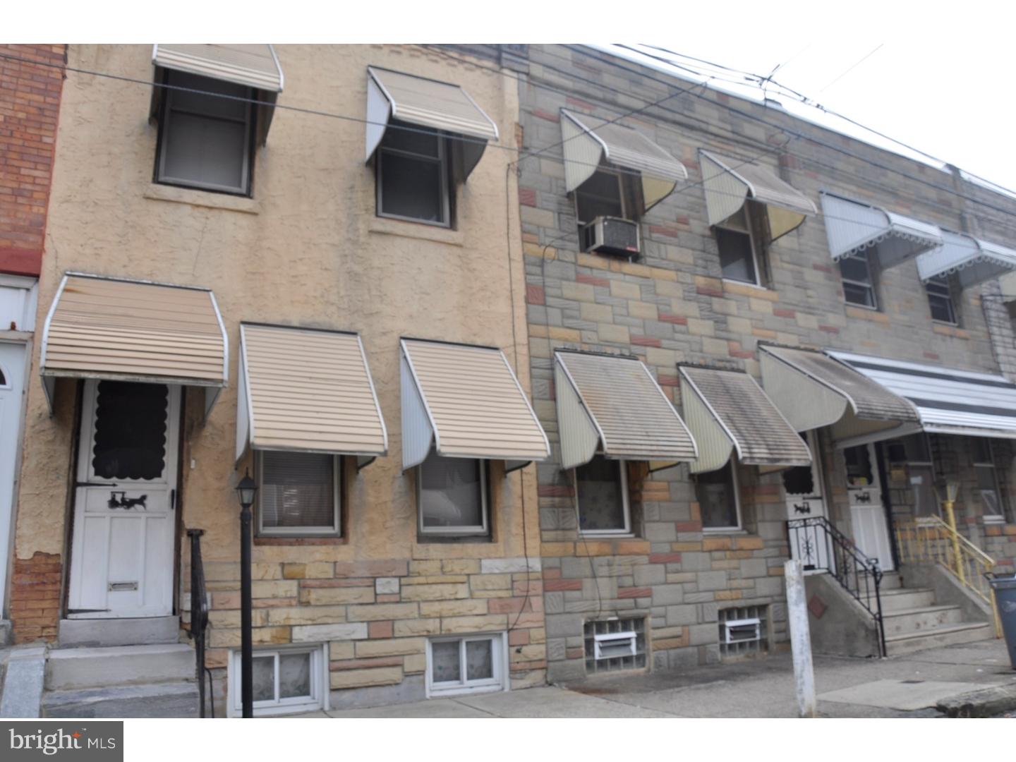 Multiple Offers In: Best and Final by NOON Mon 2/1.  2  Bed Home in Riverwards Sect of Philadelphia approx. 900 sq. ft. is situated in the Port Richmond Sect of Philadelphia. Homes in the area rent up to 900.00 a month & a recent nearby investment/flip sold for 99,000.  Home has Liv Rm, EIK, Yard, Large Bedroom with Huge Built in Closet with a door & doorway adjoining the 2nd Bed room & larger bedroom. Adjoining doorway is great for running a Window Air Conditioning Unit in 1 bedroom &/or the 2nd bedroom. Your home also includes a large basement with a utility sink, washer & dryer-All in "As IS" Condition. Home is Walking Distance or very short Septa Bus Ride to Mercer Street Cafe, Byrne's Tavern, Bonk's, Target Store, Lowe's, TD Bank, Chick Fila, & Sonic. Home is also a very short walk to Public Transportion such as the 60 Bus & the 25 Bus Routes. Also, a short Bus Ride to the "EL" Elevated Train via Bus Route 60 (approx. 5 minute ride on Route 60)to Kensington & Allegheny EL Stop. Home is within walking distance or short Septa Bus Ride to Shopping such as Shop Rite, McDonald's, Burger King, Boston Market, Wendy's & Applebees. Home is situated within very close walking distance to # of delis & Laundromats. If you chose to use the Nearest Laundromat, it is 2-3 minute walk. You want to spend a little more time outdoors via a nice walk or bike ride, check out Hinge Cafe, Taconelli's Pizza, Kitty's Luncheonette & Stock's Bakery - all approx. 5 /- minutes via bike. If you want to check out some of the Fishtown Hot Spots such as The Sugar House Casino, Johnny Brenda's, La Colombe & Girard, hop on the bike for about 10 minutes or so or relax & take public trans to those hot spots. Can also hop on the "EL" at Girard El Stop & Take the Train to Olde City, Indpendence Hall Area, 8th St.(Gallery Shopping Stop), or 11th, 13th or 15th Street Train Stops (the 13th & 15th El Stops are next to City Hall). The Broad Street {SUBWAY Line} Runs Under City Hall from Broad Street SOUTH to the Stadiums & Broad Street NORTH towards Temple Univ.& Further North Towards Cheltenham Ave.  Port Richmond is ONE of the NEW UP and Coming Areas. Buy Soon & Don't Kick your Self Later. In my opinion, The Market Value of this Port Richmond home will be Well Over 50,000 soon. This would be a good home to purchase & hold for 3-5 yrs.  After renting the home, sell the home with tenant in place with 10+% cap rate & make a HUGE PROFIT. Real Estate is a Better Investment than the Stock Market.
