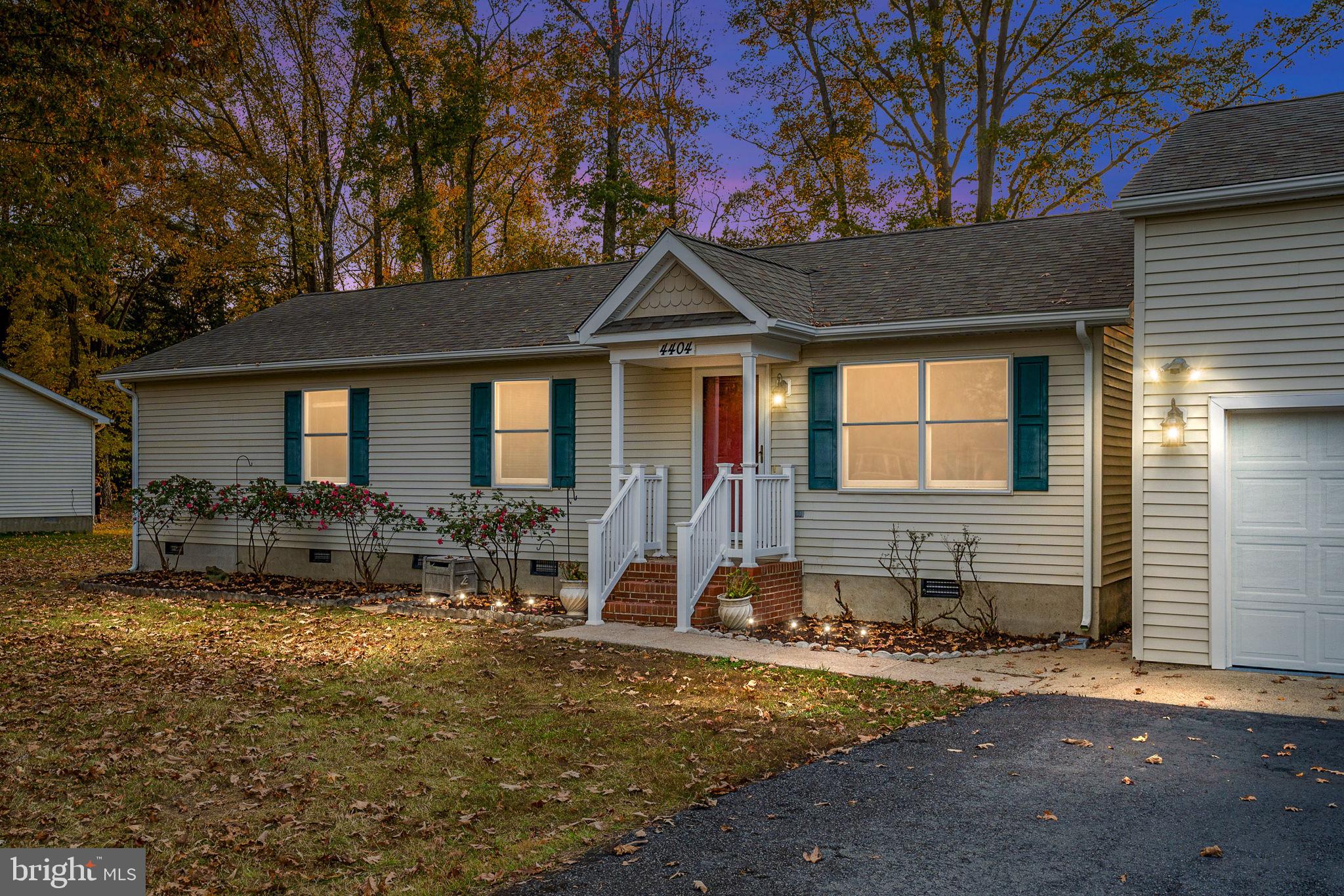 Welcome to 4404 Savannah Street in Bay Berry Estates! Located just minutes to Dahlgren, Fredericksburg and Southern Maryland. This beautiful one level home has been completely remodeled throughout and has so much to offer.  Brand new kitchen, flooring, appliances, cabinets, paint... the list goes on and on just to mention a few of the included updates. Pictures do not do justice as the home offers tons of space. A huge family room is located in the back with french doors leading you to your brand-new deck. Another deck is located in the back with a ramp for easy access.  You will love the oversized two car garage that has a heated and air-conditioned loft above. Don't miss this one, schedule your showing today! Professional photos will be added on November 7th.