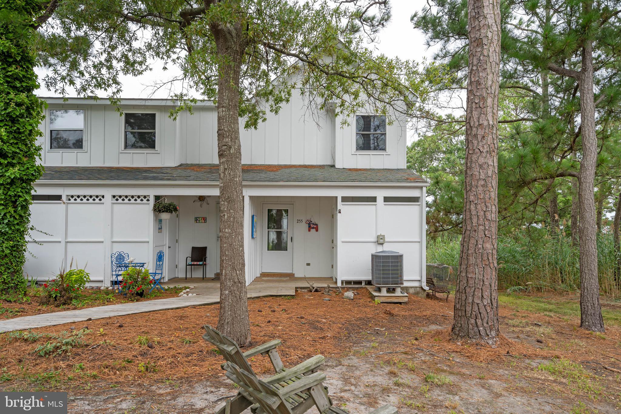 Remodeled 3 bedroom in Mallard Lakes.  Rare end unit 3 bedroom with extra light from side windows, direct pond view in a quiet section of the community.  This home has been remodeled and has drywall (Most units have wood paneling), fresh paint, and  hardwood floors, new HVAC.  Water views from your sunroom.  Outdoor shower and storage.  The community of Mallard lakes, boasts two pools, hot tub, pond views, kayaking and kayak storage, picnic areas, tennis, basketball courts, volleyball, shuffleboard, grilling areas,  horseshoes, and fishing pier.  Mallard Lakes is a very short drive to Fenwick State Park beaches, walk to shopping, restaurants, and more.