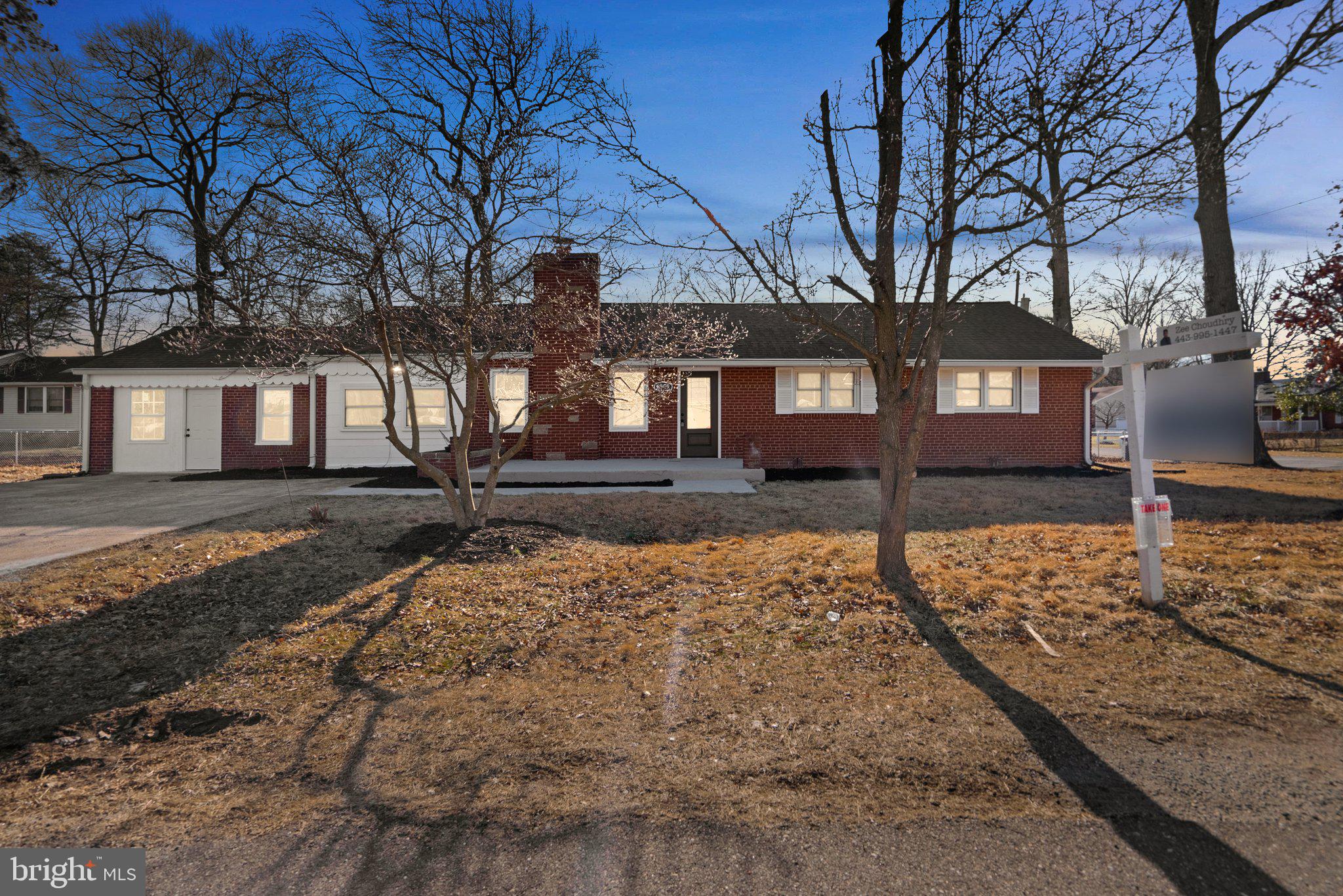 Welcome to this remodeled 5-bedroom, 2 full bathroom home featured with two kitchens prefect for joint families! Upon entering the home you will instantly feel cozy with the fireplace and newly painted warm colors that welcome you in. New features include new flooring, cabinets, countertop, stainless steel appliances, bathroom updates, and other interior finishes. The open-concept living area is flooded with natural light, creating a welcoming atmosphere in the main floor with multiple walkout entrances in the home. The stunning kitchen includes beautiful countertops, new faucet, new cabinets with beautiful knobs/handles, stainless steel appliances, and a sleek kitchen island. The living room offers a comfortable space for relaxation, with a fireplace as its centerpiece. Both bathroom offer custom finishes that include beautiful wall tiles. The home has separate space for two of the bedrooms with one full bathroom and a full kitchen with separate access. Use it as a rental or an in-law suite! Step outside to a nice flat yard, providing an excellent space for outdoor entertaining and relaxation. The driveway offers additional space for vehicles. The home enjoys easy access to the beltway, making commuting to Washington, D.C., and Virginia effortless not to mention across from Andrew Air Force Base. Multiple nearby metro stations offer excellent transportation options, and within walking distance, you'll find esteemed private schools like St Philip the Apostle Catholic School, Bishop McNamara High School and Mount Calvary Catholic School.