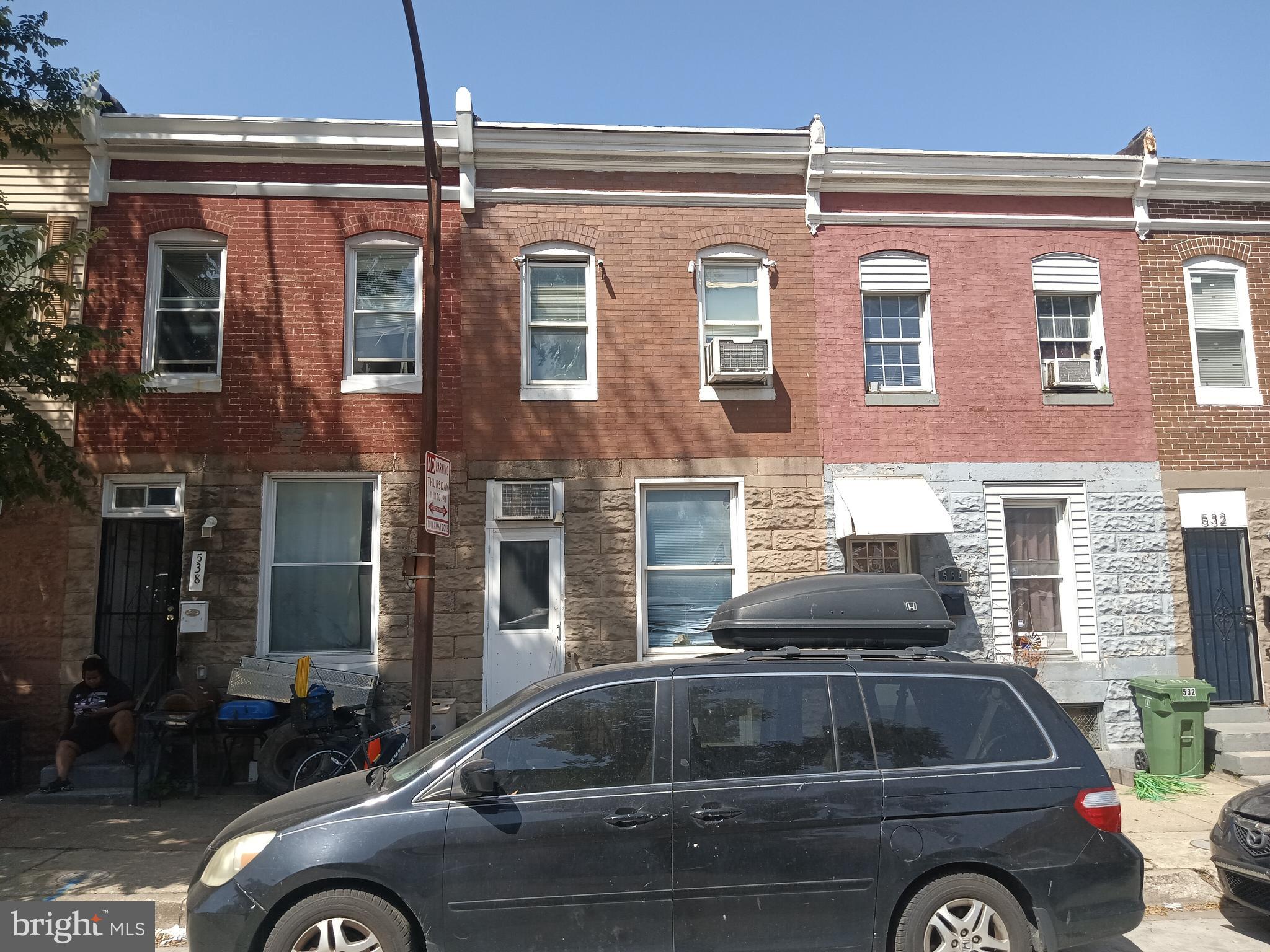 ONLINE AUCTION: This auction takes place on the Ashland Auction Group website bidding platform. Bidding begins 7/24/2026, 10:00 AM. Bidding ends 7/28/2026, 11:50 AM. The list price is the suggested opening bid. Deposit: $5,000.

This two-story townhouse is located in the Millhill neighborhood of West Baltimore City. Residents can enjoy the nearby attractions and facilities such as the Lower Gwynns Falls  Park, Westside Shopping Center, and Grace Medical Center. The property is vacant. It is conveniently located just off Wilkens Avenue (U.S. Route 1), offering quick access to Downtown Baltimore, I-95, I-695, and major commuter routes.