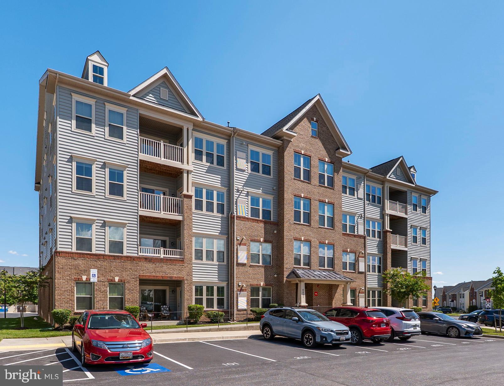 Welcome home to Linton at Ballenger, one of Frederick's most sought-after condominium communities! This exceptional third-floor elevator condo offers 1,527 square feet of comfortable, low-maintenance living with 2 bedrooms, 2 full bathrooms, and one of the largest floorplans available in the community.

Designed with everyday living and entertaining in mind, the open-concept floorplan is filled with natural light and provides a seamless flow between the kitchen, dining area, and spacious family room. The thoughtfully designed layout includes a dedicated laundry room, a large in-unit storage space, and abundant closet space throughout the home.

The spacious primary suite serves as a private retreat featuring an en-suite bath, two closets—including a walk-in closet—and plenty of room to unwind. The second bedroom is approximately 80 square feet larger than most other second bedrooms in the community, offering exceptional flexibility for guests, a home office, workout space, or additional living space.

One of the features that truly sets this home apart is the expansive private balcony. The current owner specifically selected this unit for its incredible mountain views and unmatched privacy. Unlike many other homes, there are no buildings or homes obstructing the view, creating the perfect setting to enjoy breathtaking sunsets over the mountains each evening.

Additional highlights include a tankless hot water heater, assigned parking, convenient elevator access, and a bright, airy interior filled with natural light.

Residents of Linton at Ballenger enjoy a variety of community amenities, including a swimming pool, walking paths, tot lots, and beautifully maintained common areas. The location offers easy access to shopping, dining, major commuter routes, and everything Frederick has to offer.

Best of all, there are NO CITY TAXES, helping keep your monthly ownership costs lower while still enjoying all the conveniences of this desirable location.

Don't miss this rare opportunity to own one of the community's most desirable floorplans, featuring stunning mountain views, unforgettable sunsets, generous living space, and the ease of condominium living.
