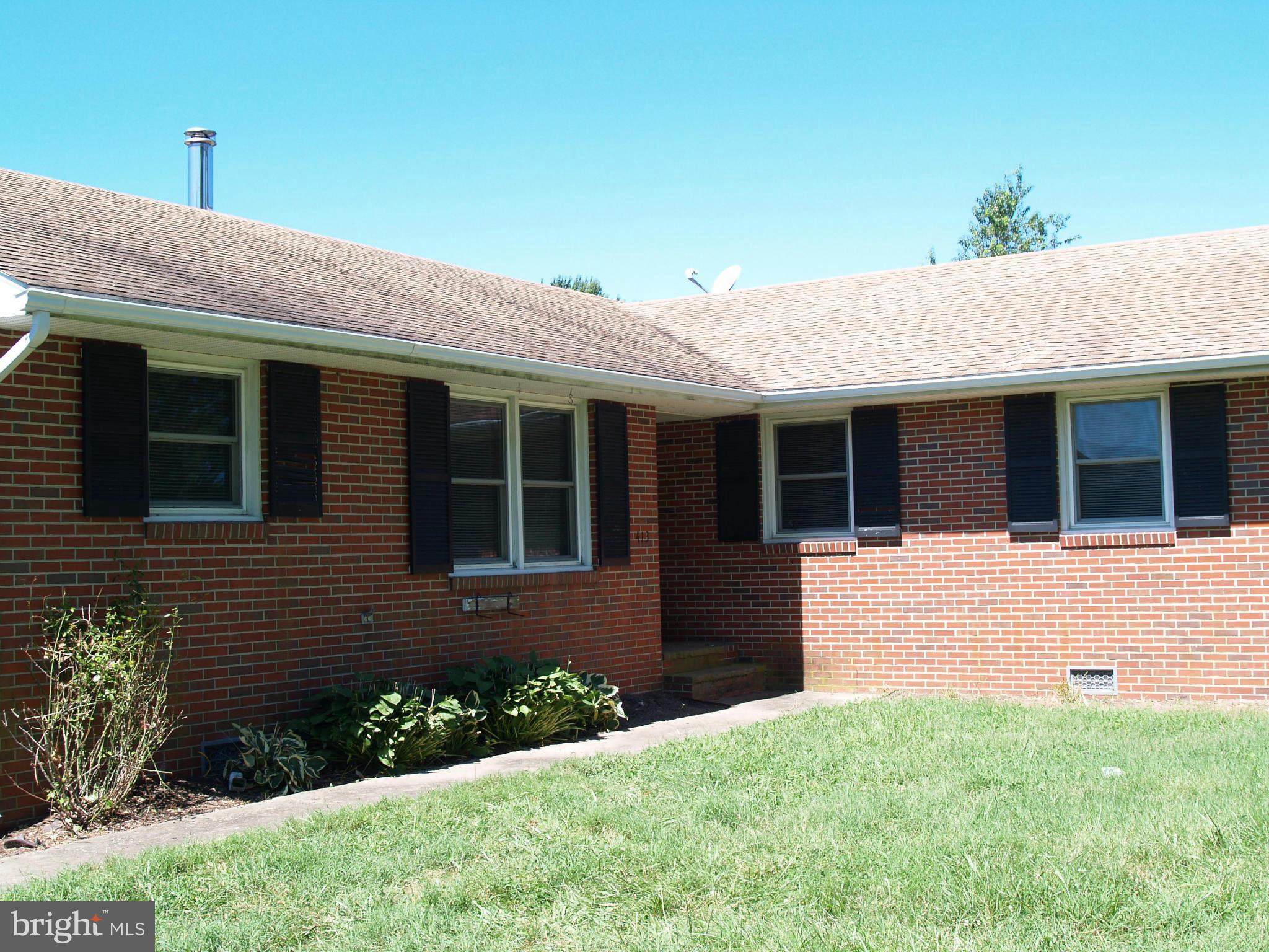 Solid brick rancher on a beautiful property offering peace and privacy. Easy 30 min +/- commute to Bay Bridge & less then 1/2 mile off Rte 301. 4 large bedrooms & 2 baths offering a eat in kitchen,dining room and living room with hearth and fireplace. Beautiful hardwood floors in foyer, dining & living room. One Car Garage. Includes Lot 1 -07125136 and Lot 2 07125137 for a total of 5.7 +/- acres.