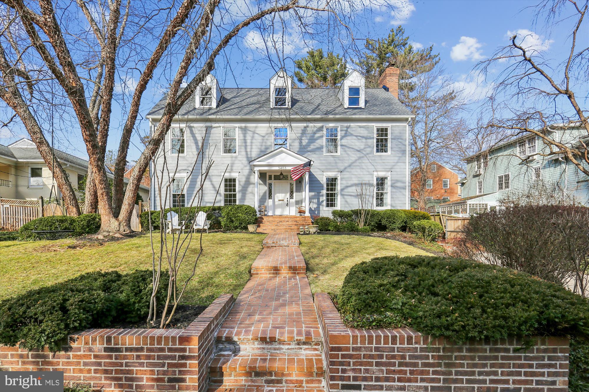 OPEN HOUSE CANCELLED. UNDER CONTRACT. An elegant Rock Creek Hills Colonial blending timeless charm with modern comfort in a premier Kensington location.

Located in the highly sought-after Rock Creek Hills subdivision of Kensington, this exceptional 5-bedroom, 4.5-bath residence blends classic Colonial architecture with modern elegance throughout. From its handsome curb appeal and welcoming front entrance, the home immediately sets the tone for the refined interiors within.

The thoughtfully designed main level features a traditional floor plan with 10-foot ceilings, hardwood floors, and custom millwork throughout. A light-filled living room with wood burning fireplace and oversized dining room provide ideal spaces for entertaining, while a private office with built-ins and fireplace offers a quiet retreat for work or study. The heart of the home is the expansive family room with vaulted ceilings, anchored by a warm stone fireplace and opening through French doors to the backyard. This space flows seamlessly into the gourmet kitchen, which features stainless steel appliances, a walk-in pantry, and a sunlit breakfast room. A stylish powder room and a convenient mudroom/drop-off area accessed from the garage complete the main level.

A dramatic two-story foyer leads to the upper level, where the primary suite is spacious enough to accommodate a sitting area and features its own fireplace. The spa-like primary bath includes a walk-in closet, glass-enclosed shower, soaking tub, and dual full-length vanities. Two additional generously sized bedrooms with ample closet space, a well-appointed hall bath, and bedroom-level laundry complete this floor.

The fully finished lower level offers outstanding flexibility, with recessed lighting, two additional bedrooms, and two full baths, ideal for guests, a home gym, or office space. The expansive recreation room, with walk-up exterior access, is perfect for a movie room or secondary family room and play space.

Ideally situated just minutes from the Grosvenor and Medical Center Metro stations, I-495, National Institutes of Health, Rock Creek Park, and Silver Creek Middle School, this home offers a rare combination of upscale living, exceptional convenience, and a true sense of community in one of Kensington’s most desirable neighborhoods.