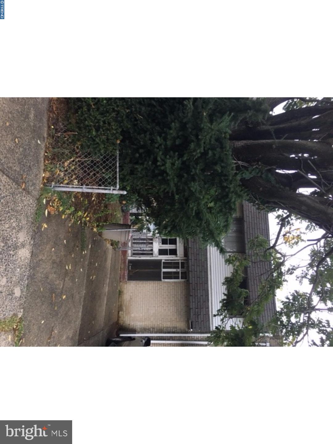 ***********Investor Alert *************  Yorktown Row home. Property needs work. Cash Purchase Only.... Being Sold AS-IS. Great Location. Located within walking distance to Temple University, shopping and transportation.