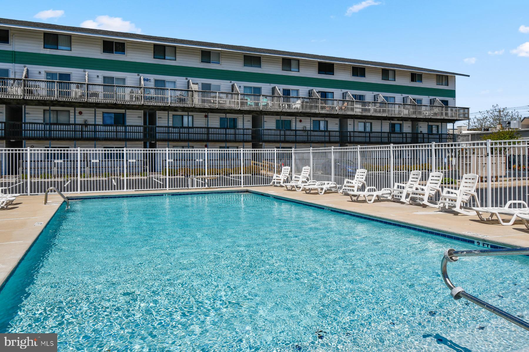 The search ends here — welcome to your 1st-floor coastal retreat at Raffles #121. Ideally located in North Ocean City just steps from Northside Park, Raffles is a well-managed condominium offering an in-ground swimming pool, bike racks, an outdoor shower, and close proximity to some of the area’s best dining, shopping, and entertainment.

From the moment you step inside, the pride of ownership is clear. This home seamlessly blends modern updates with classic beach charm and has been meticulously maintained over the past 20+ years. Most recent improvements include full HVAC replacement with upgrade to heat pump in 2025, new hot water heater, updated electrical panel, 30 mil wide plank commercial grade LVP flooring throughout; beautifully upgraded kitchen with recessed lighting, new stainless steel appliances, quartz countertop, and deep stainless steel sink; upgraded bathroom featuring a ribbed wood look tiled shower with recessed shelf, gold rose fixtures, and stackable washer/dryer. One of the most rare and desirable features of #121 is the private patio and outdoor living space. Step out from the living room onto your two-level deck — the upper level offers privacy and weather coverage, while the lower level provides the perfect setting for entertaining, crab feasts, and/or additional storage.

Whether you're searching for a primary residence, a coastal getaway, or a strategic addition to your rental portfolio, this property checks all the boxes. Schedule your private tour today and experience it for yourself.