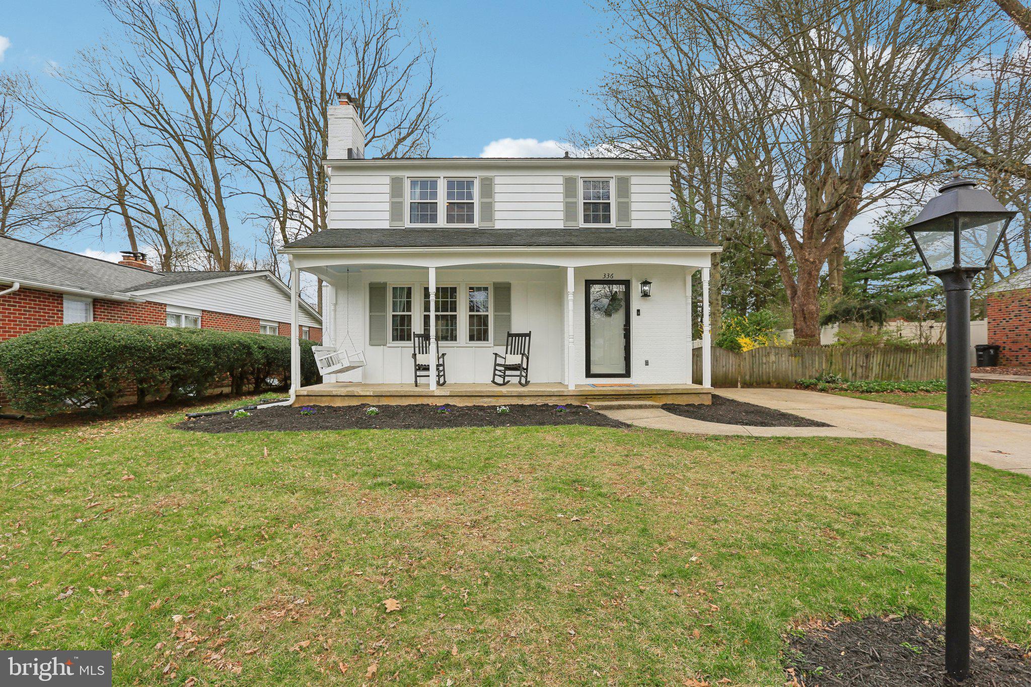 Multiple offers received. Offer deadline is Sunday 4/5 at 5PM.
Discover the best buy in Bel Air! This attractive colonial, nestled in the highly sought-after Marywood community, features modern updates and a bright, inviting atmosphere throughout. The main level welcomes you with recent LVP flooring and a refreshed kitchen complete with sleek quartz countertops, trendy floating shelves, and stainless steel appliances. In the dining room, crisp white built-in cabinetry adds style and storage, while a sliding door leads directly to the patio for seamless indoor-outdoor entertaining.
The upper level offers three comfortable bedrooms, all boasting beautiful solid hardwood floors, and a family bath featuring an updated tub and shower with a custom ceramic tile surround. For even more room to spread out, the lower level provides a large recreation area and a dedicated laundry room equipped with a washer and gas dryer. Outside, you'll find an awesome, level backyard that is fully fenced-in—perfect for pets, play, or relaxing in private. Don't miss your chance to own this move-in-ready gem!