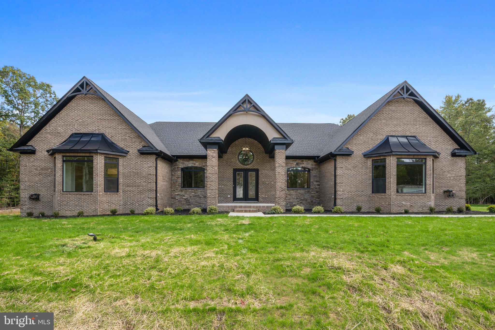 Custom Home built by Litz Custom Homes, with pool/guest house