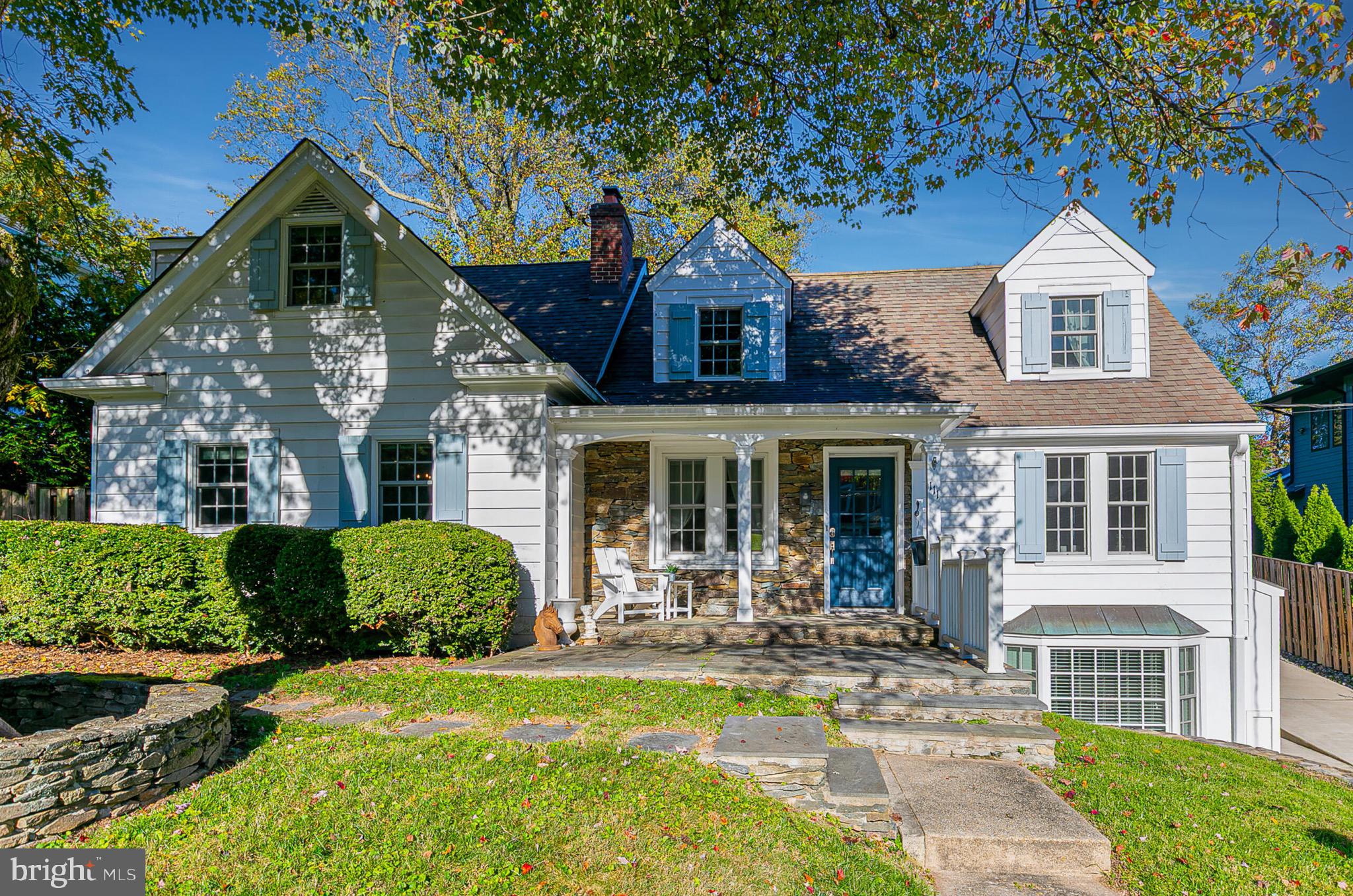 Beautiful, completely renovated 5BR/4BA Cape Cod-style home on sought-after Ayr Hill Avenue, set on a nearly half-acre lot in the heart of Vienna. The kitchen and all bathrooms have been completely redone with high-end finishes, and a cozy fireplace adds charm to the open kitchen and dining area. Self contained lower level. Enjoy walkable access to restaurants, shops, parks, and everything downtown Vienna has to offer.