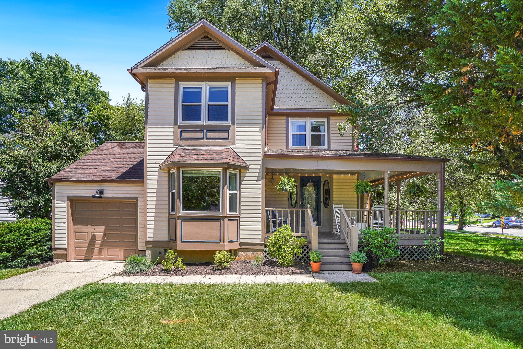Beautifully renovated Victorian nestled in a charming Severna Park water privilege community and just a mile down the street to Hamilton Harbour Marina  - so don't forget to bring your boat.  From the inviting wraparound porch to the thoughtfully updated interior, this home blends timeless charm with modern comfort. The main level features beautiful bamboo floors, a spacious family room with a fireplace, formal dining room and a separate living room filled with an abundance of natural light. The heart of the home is the expansive kitchen, complete with a large center island, abundant workspace, and seamless flow for everyday living and entertaining. Upstairs, you'll find three generously sized bedrooms, a convenient laundry room, and a spacious primary suite featuring a renovated bathroom and walk-in closet. The finished lower level provides valuable additional living space perfect for a recreation room, home office, gym, or guest area, along with ample storage. Outside, the wraparound porch offers the perfect place to enjoy morning coffee or unwind at the end of the day. Residents enjoy water privileges, including a fishing pier, playground, and scenic walking paths that make evening strolls a neighborhood tradition. This is a home and community where you'll be proud to call your own.