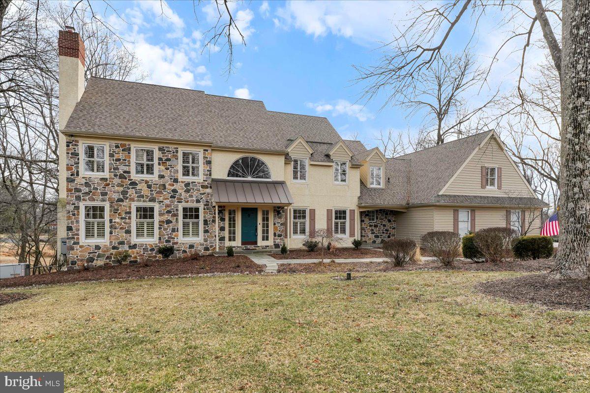 Property is Under Contract. SUNDAY'S OPEN HOUSE IS CANCELLED.  Welcome to 118 Montana Drive in Chadds Ford, PA—a stunning 5-bedroom Chester County farmhouse that seamlessly blends high end elegance with day-to-day comfort and convenience. Nestled on 1.5 acres of professionally landscaped grounds, this immaculate home was designed with outdoor enjoyment in mind, featuring a gorgeous inground heated saltwater pool (2018), a spacious multi-level Peruvian HW IPE deck, and inviting screened-in porch with bluestone pavers. Stepping inside you will find rich hardwood floors, custom trim moldings, and plantation shutters throughout the first and second floor creating a sophisticated yet welcoming ambiance. At the heart of the home is the newly renovated (2022) gourmet kitchen, designed by renowned local craftsman John LaMontagne. This incredible space boasts two islands, custom cabinetry with pull-out drawers and soft-close doors, high-end appliances, and ample storage, including multiple appliance garages and a spacious walk-in pantry—a must have for any culinary enthusiast who values both beauty and functionality. Adjacent to the kitchen, the family room impresses with a soaring cathedral ceiling, a wet bar, and a stone front gas fireplace, flanked by French doors that open to the rear deck—perfect for seamless indoor-outdoor entertaining. The main level also offers a gracious living room with a wood-burning fireplace, a formal dining room, and a private study with built-in bookcases. Front and rear staircases provide easy access to the upper level. Upstairs, the primary suite is a true retreat, featuring a cathedral ceiling, extensive wainscotting and a recently renovated (2022) spa-like bath. Four additional bedrooms, a renovated hall bath (2024) and a guest suite with a private bath, provide ample space for family and visitors, while the spacious second-floor laundry room adds practicality. Two sets of stairs lead to the finished walk-out basement offering additional living space, complete with a wet bar, a spacious living area, and a dedicated fitness room—ideal for relaxation and recreation.  A three-car garage with  and a quiet cul-de-sac location provide both peace and privacy.  The major systems have been updated and a whole house generator added for peace of mind. The stucco was inspected in January 2025 by Nick Hindley, so all you need to do is move in and enjoy the beatiful Chester County lifestyle only minutes from Wilmington, Newark, West Chester, Kennett Square and Longwood Gardens.