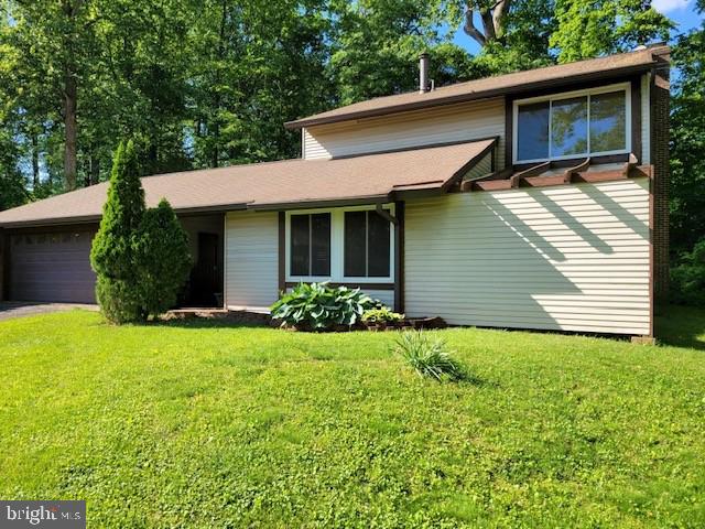 Offers received and offer deadline is now 16 May at 6 pm .  Please leave the lights on after showing.   Priced below tax assessment and sold in As-Is condition.   This home needs a buyer to update and make it their own.    The current owners use heating oil to heat the home but it can be swtiched to nearby neighborhood gas or a heat pump.    The home's kitchen was updated in 2008, the roof in 2012, the hot water heater in 2015, front door replaced 2022, HVAC replaced 2004 (which also has a yearly maintenance contract).    New flooring is needed throughout.  There are four bedrooms upstairs with a large main and en suite bathroom.  There is a family room right off the kitchen which also has a wood-burning fireplace.    Private fenced  backyard (completed) in 2023, with access to a walking path.  The community play ground, tennis courts and pool are only steps away.   Pre-offer inspections are highly encouraged. Sellers request Titan Title for closing.