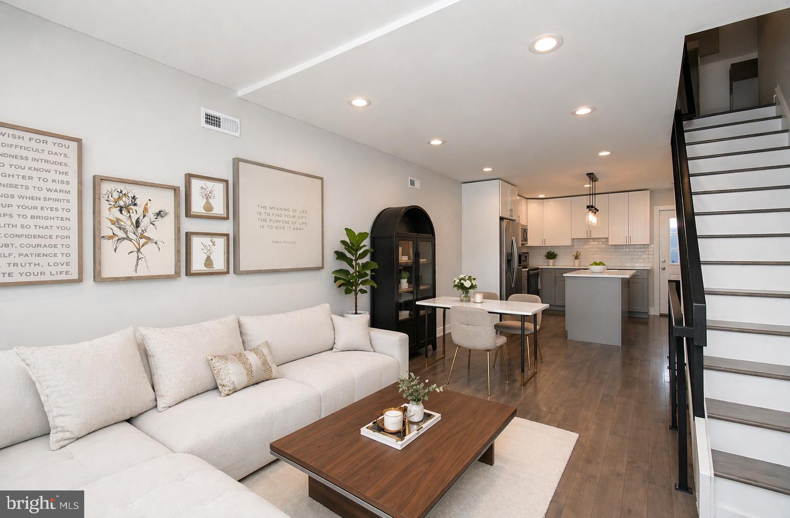 Own for less than rent and take advantage of special financing opportunities that may make homeownership more affordable than you think. Located just minutes from Temple University, this beautifully renovated, standalone 3-story home offers over 1,600 square feet of living space, making it an excellent option for owner-occupants, Temple-affiliated professionals, first-time buyers, and investors seeking strong rental potential.

With 3 spacious bedrooms, 2.5 bathrooms, a finished basement, and multiple outdoor living spaces, the layout is ideal for roommates, multigenerational living, or buyers looking to offset housing costs. The generous floor plan provides privacy across multiple levels, while the finished basement creates additional living, work-from-home, or guest space.

The primary suite features a spa-inspired bathroom and ample closet space, while the modern kitchen and designer finishes throughout make this home completely move-in ready. Enjoy city views from the private rooftop deck or relax on the rear deck and backyard area, perfect for entertaining.

A valuable 5-year tax abatement helps reduce ownership costs and can save homeowners thousands of dollars annually compared to similar properties without tax benefits. Combined with available financing programs offering up to 100% financing and no PMI for qualified buyers, your monthly payment may be comparable to or even lower than what many renters are currently paying for a three-bedroom apartment in Philadelphia.

Conveniently located near Temple University, Center City, public transportation, major highways, shopping, dining, and neighborhood redevelopment, this property offers both immediate enjoyment and long-term value.

Whether you're searching for your first home, a house-hacking opportunity, housing for Temple-affiliated occupants, or a smart investment in a growing Philadelphia neighborhood, 1806 N. Marshall Street deserves a closer look.