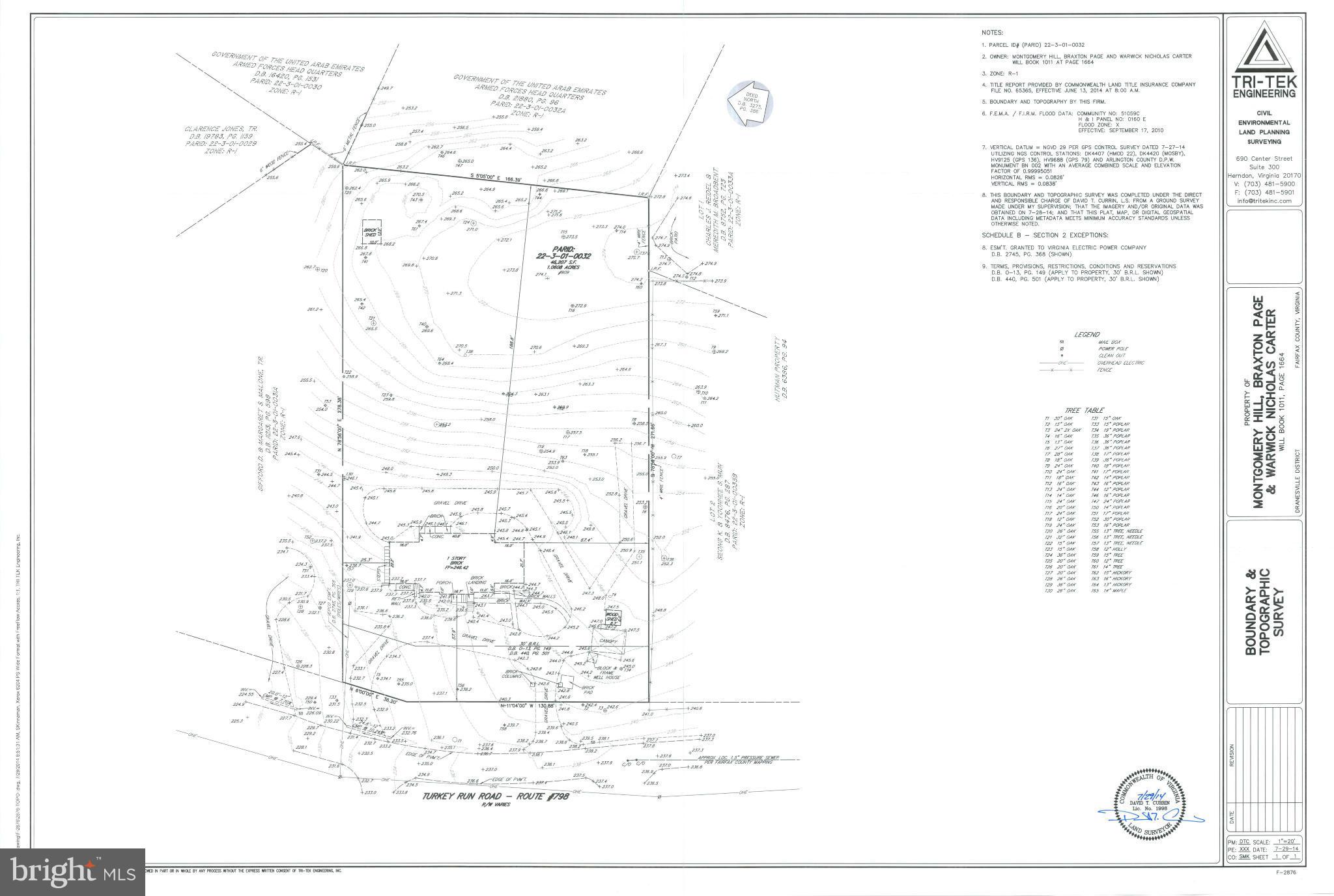 LANGLEY OAKS - Land