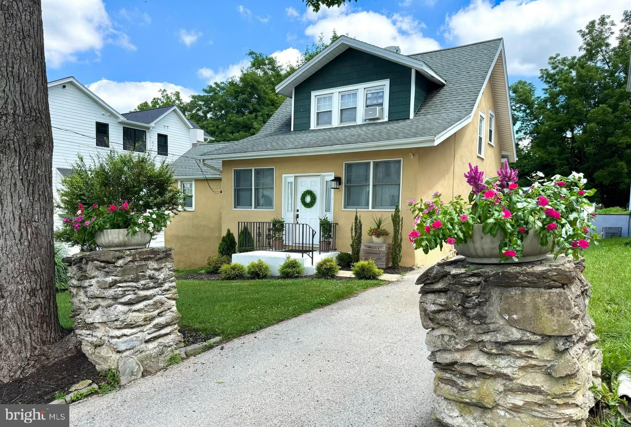 Low taxes and top-ranked schools! Enjoy the combination of low property taxes in the highly sought-after Tredyffrin/Easttown School District, just minutes from downtown Wayne. Set on a quiet cul de sac street,  this storybook craftsman home blends carriage house charm with modern updates. The main level features an inviting sun-drenched sitting room/flex space, a seamless living and dining flow, a kitchen with brand-new luxury vinyl flooring, and a convenient first-floor bedroom with a full bath. Upstairs, find brand-new carpeting across two additional bedrooms and a second full bath.

The current owners have invested meaningfully in turnkey updates, including fully updated electrical throughout with a new, larger panel (2022), rich maple floors (2022), custom window treatments (2022), a brand-new fence (2024), plus a new refrigerator, dishwasher, washer, and dryer. Step outside to a large, flat, fully fenced backyard perfect for entertaining. Offering .42 acres! Top-tier Main Line location, incredible value, and award-winning schools—schedule your tour today!