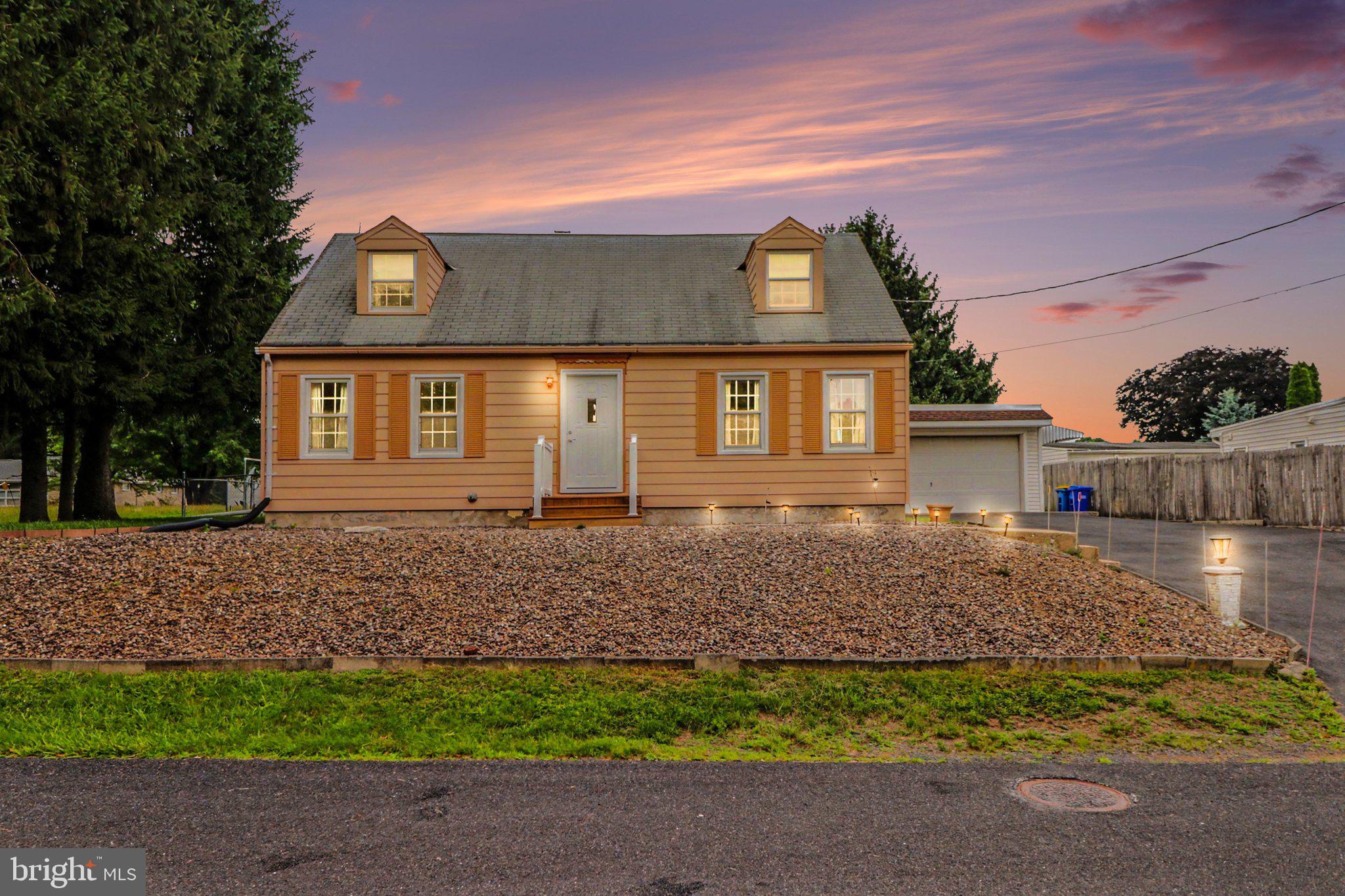Invest in your future! Are you looking for a sturdy home to update and design? Are you looking for a new rental unit? Maybe you just want a home of your own to make it the way you want without building brand new!  Come see this charming 4-bedroom, 2-bathroom Cape Cod home, built in 1950 and situated on a spacious 0.23-acre lot.  A little carpet and paint goes a long way when the home is sturdy and sound! Appreciation is the key here!  The oversized garage and lovely sunroom make living easy and comfortable. The unfinished basement provides ample storage or the possibility for future expansion, enhancing the property's value. In the rear yard is an additional detached garage for a workshop or storage! The only neighbor to your right is a family of deer as this is the last home on the road! Located in a desirable area with no HOA restrictions, this home presents a unique chance for investors to capitalize on the growing rental market.  The potential for renovations or updates can further increase rental rates and property value, making this an ideal addition to any investment portfolio, or invest in yourself and make this your own! Schedule a viewing today to explore the possibilities!