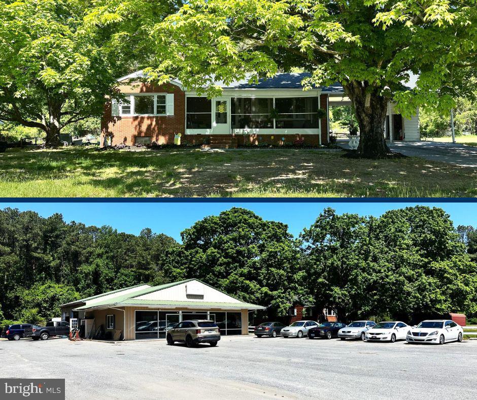 STOP, LOOK, and READ...this may be exactly the property you’ve been searching for!!  RESIDENTIAL / COMMERCIAL OPPORTUNITY – Zoned C-2, this versatile multi-use property offers endless possibilities! Relocate your business, expand to a second location, or launch your next venture while enjoying the convenience of living and working side by side on this incredible 2+ acre property.  This unique opportunity features a spacious all-brick home paired with a large commercial building designed for flexibility and function.  The commercial space includes a showroom, mechanic area with lift, two offices, two bathrooms, heat and air conditioning, and an expansive paved parking lot.  Previously operated as a dealership, the seller still holds a trader’s license, offering exceptional potential for a variety of business uses.  The well-maintained home offers 3 spacious bedrooms and 2 full baths, along with a comfortable living room, dining room, and kitchen featuring stainless steel appliances.  Additional highlights include hardwood floors beneath the carpet, a welcoming front porch, full basement, attached carport, and paved driveway. Some major improvements have already been completed, including a new roof (2025), new gutters with leaf protection (2025), and a new deep well (2025).  The commercial building and home are separately metered and each have their own well and septic systems.  The seller was in the process of subdividing the property, with much of the work already completed. This creates additional flexibility and potential for future owners, as a buyer may choose to complete the subdivision process, allowing the house and commercial building to be sold or leased separately.  Buyer to verify all zoning, permitted uses, and business opportunities with the county and conduct their own due diligence regarding sudivision status and intended use of the property.  Contact me today for more information or to schedule your private tour.  Properties like this don’t come around often, act fast and secure your future before it's gone.