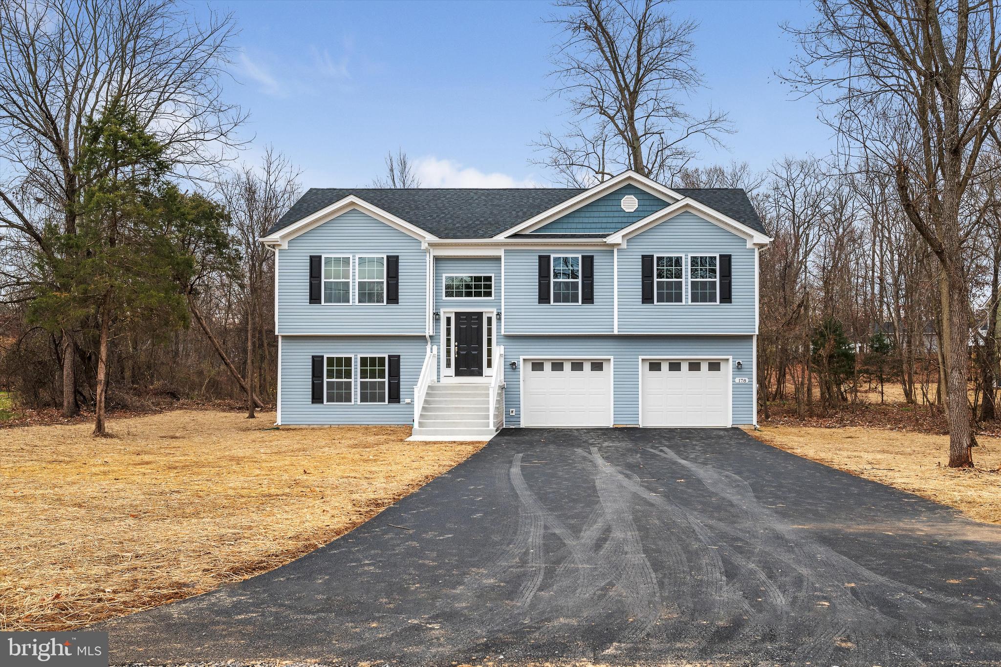 BRAND NEW AND MOVE IN READY! Flawlessly constructed with attention to detail custom home that offers 4 bedrooms and 3 full baths. The home features upgraded cabinetry, stainless steel appliances, quartz countertops- not only in the kitchen but all the bathrooms as well, tile showers also in all bathrooms, a 12'x10' Deck, LVP and tile flooring, and a oversized 2 car garage that's completely finished! Conveniently located on a 0.44 acre lot. This is a must see! Call today for details.