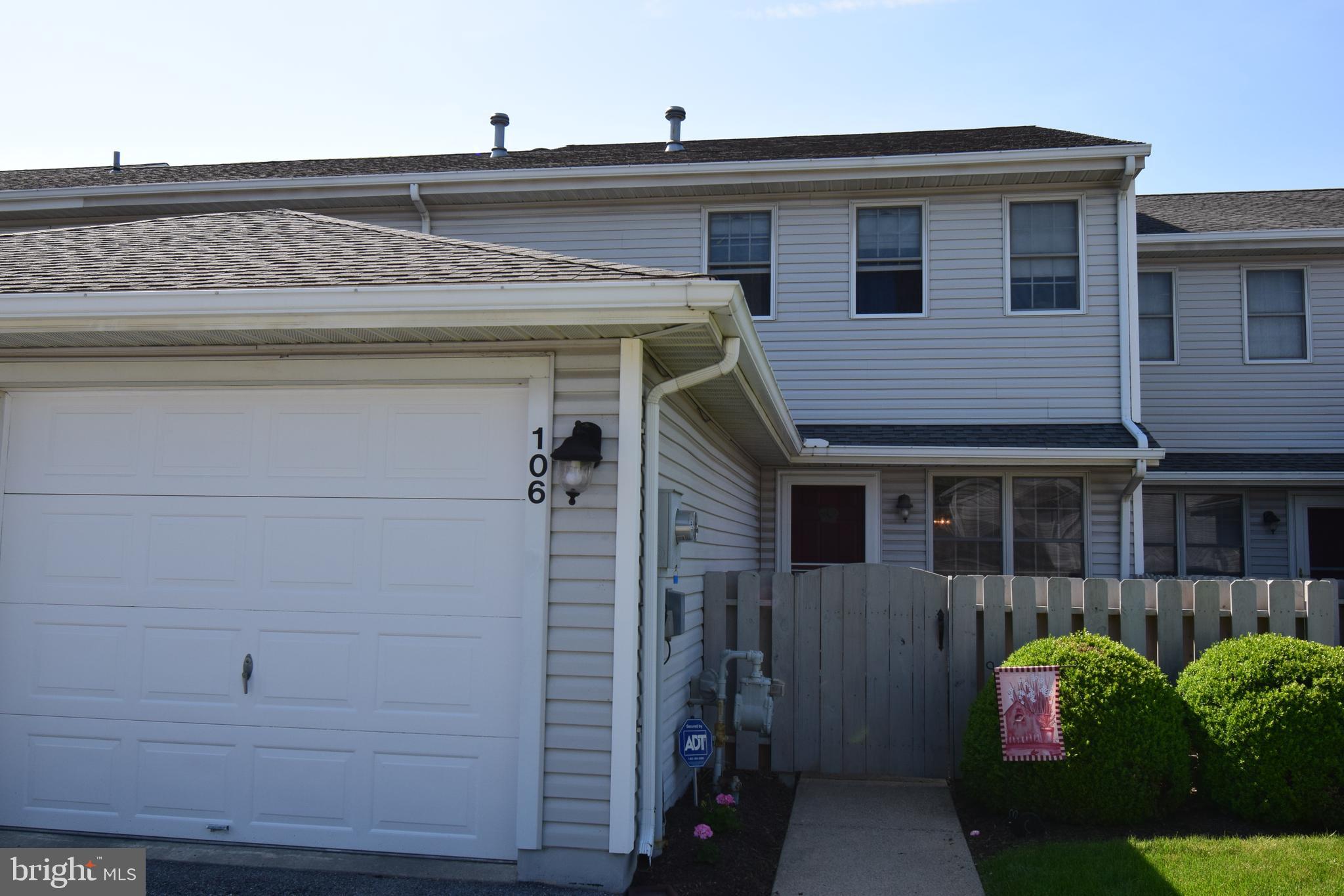 This 3 bedroom condo in Chambers Crossing offers a 1st floor bedroom, full bath and laundry, eat in kitchen, and dining room/living room area.  The second floor boasts a master bedroom with walk in closet and storage area, third bedroom with walk in closet, loft and another full bath.  Enjoy both patios in the front and rear of home in the spring and summer, then keep warm in front of the wood burning fireplace in the winter.    HSA warranty included for peace of mind.  Make this home yours!