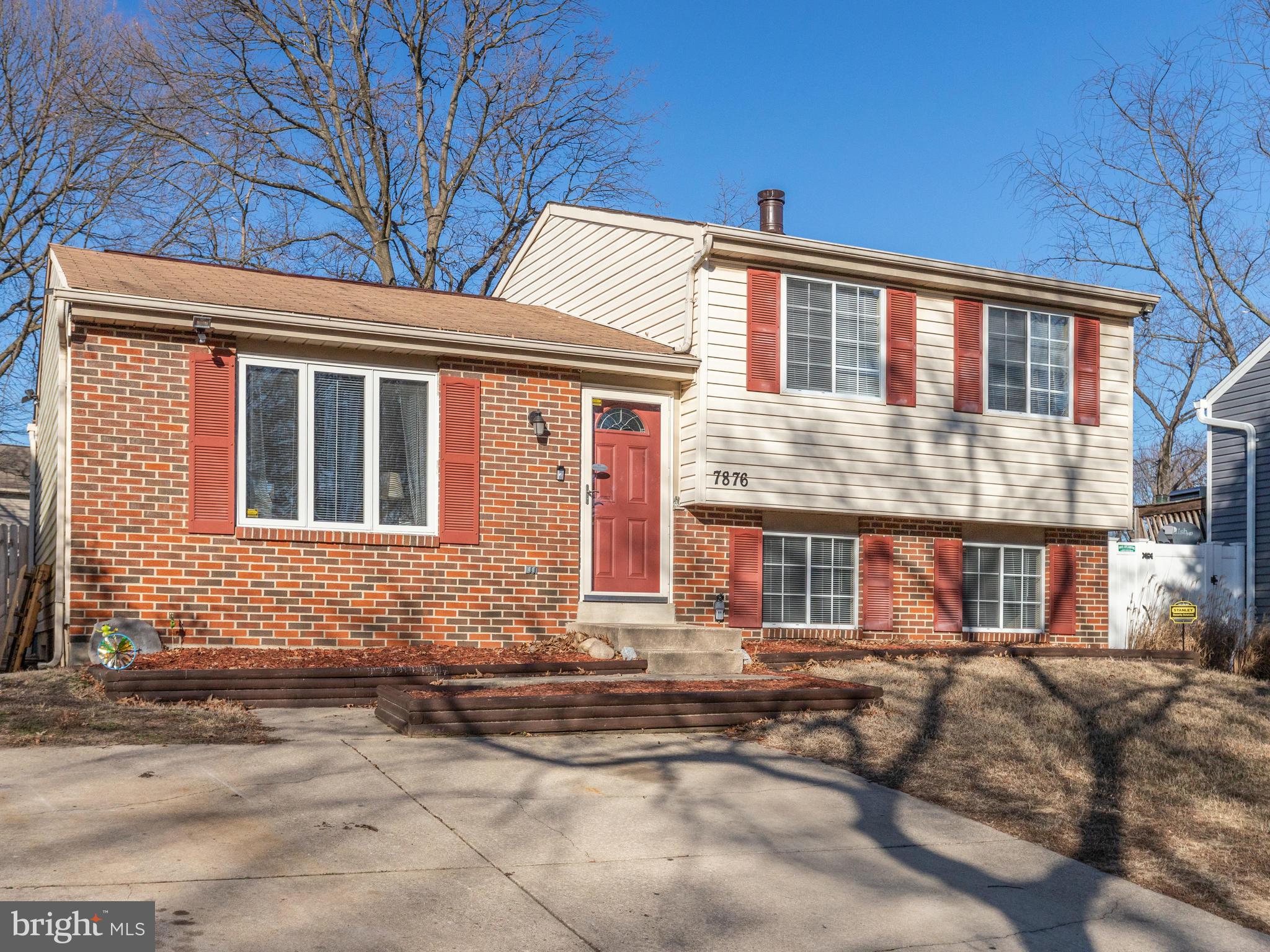 This split level offers a true fourth bedroom and four total levels of living space. Recently updated kitchen and bathroom. Step inside and be welcomed by an open concept main level with vaulted ceilings and an abundance of natural light.  The kitchen offers 32'' cabinets and all Stainless Steel appliances.  From the kitchen step out the rear door to a large deck overlooking your fully fenced back yard with an enclosed hot tub perfect for the entertainer or just relaxing after a long day. Your upper level offers three well situated bedrooms and a beautiful hall bath. Your first lower level boasts a cozy family room with a fireplace for those cold winter nights and a second full bathroom. The second lower level opens to the largest bedroom in the home full windows and closet.