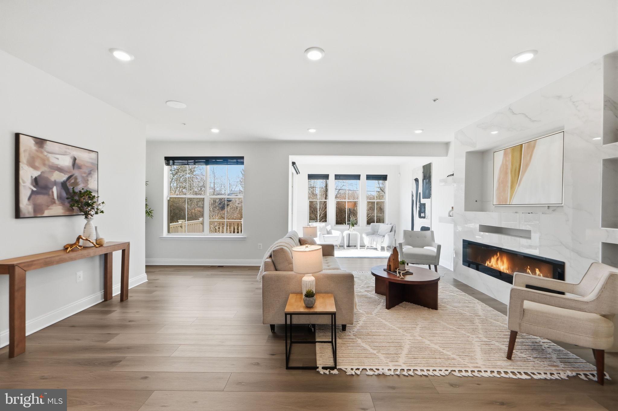 Welcome to 16428 Fife Way, a stunning end-unit luxury townhome located in the sought-after Amber Ridge community in Bowie. Built in 2023 and offering over 3,300 square feet across four finished levels, this residence delivers the space, design, and flexibility of a single-family home with the convenience of modern townhome living.
Thoughtfully designed for both everyday living and entertaining, the main level features an expansive open-concept layout filled with natural light thanks to the premium end-unit positioning. At the center of the home is a beautifully appointed kitchen with a large center island, sleek cabinetry, stainless steel appliances, and generous prep space, seamlessly connecting the dining and living areas to create the perfect setting for hosting or relaxing.
Upstairs, the home offers five spacious bedrooms, three full bathrooms, and two half baths, providing incredible flexibility for families, guests, or dedicated home office space. The primary suite serves as a private retreat, complete with a spacious layout, walk-in closet, and a well-appointed ensuite bathroom designed for comfort and convenience.
One of the most unique features of this home is its four-level layout, providing multiple living and recreation areas rarely found in townhomes. The entry level includes a versatile recreation space ideal for a media room, gym, or additional lounge area, while the upper level offers even more flexible living space perfect for a guest suite, office, or entertainment lounge.
Additional highlights include a two-car garage, modern construction built in 2023, and over 3,318 square feet of thoughtfully designed living space, making this one of the largest townhome floorplans available in the area.
Located in Bowie’s desirable Amber Ridge community, residents enjoy convenient access to major commuter routes, shopping, dining, and parks while benefiting from a newer construction neighborhood designed for modern living.
Offering the space of a single-family home with the convenience of townhome living, 16428 Fife Way presents a rare opportunity to own a nearly new, move-in ready residence in one of Bowie’s fastest-growing communities.