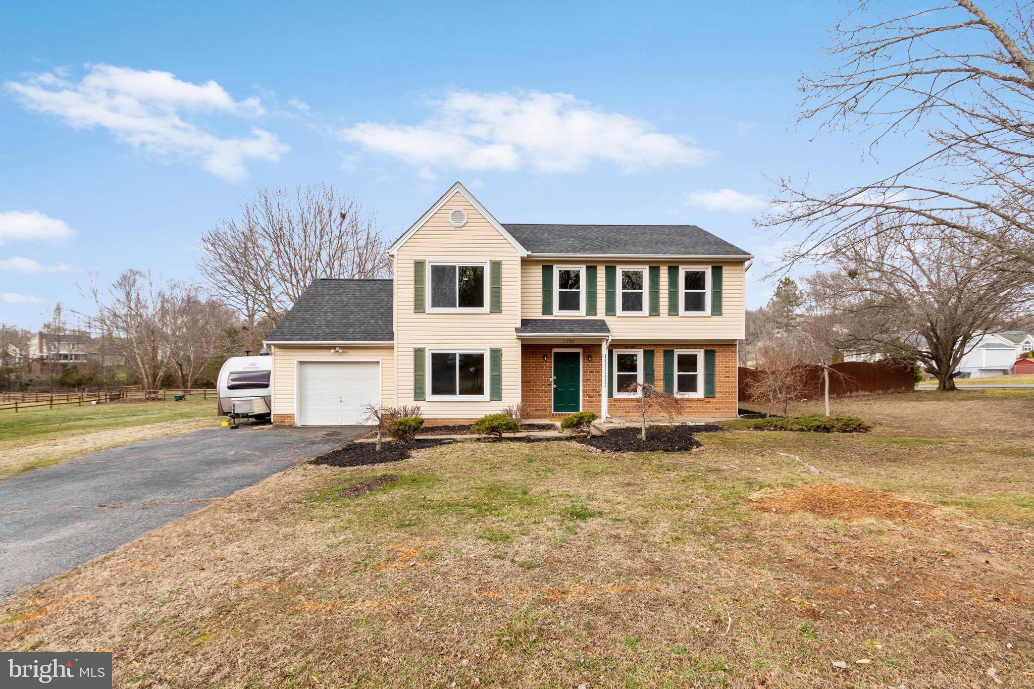 Absolutely gorgeous!!!
All of the comforts of a lovely home awaits and  starts with being located on a superb corner lot.  Enjoy recently upgraded modern touches for this 3-bedroom 2-bathroom colonial home.  Enter into the foyer where tons of natural light pour in from the recently replaced front windows.  The cherry hardwood floors glisten throughout the family room and dining room from the beautiful light fixtures.  Experience the versatility of a main level office, home gym or formal living room.  The family room is a large sized living area that is the perfect place to unwind.   The magnificent kitchen has beautiful quartz counter tops, sleek cabinets and draws with luxury vinyl flooring.   Huge bedrooms on upper level with generous sized closets.  Owner suite is spacious with wonderful windows that overlook the front yard.  Master bath has a modern back saver height vanity and separate shower.   Off the formal dining you can step through the updated patio door to your next staycation.  Within the oversized fenced rear yard is an expansive stamped concrete patio with built in fire pit. During the warmer months indulge yourself with the exquisite in-ground pool.  Great for recreation or lap swim.  Pride in ownership emanates through this beautiful home as evident by owners having replaced the roof, HVAC and water heater. 
Prime location for shopping, commuter options and the Virginia Central Railway Trail (chancellor) within walking distance.
