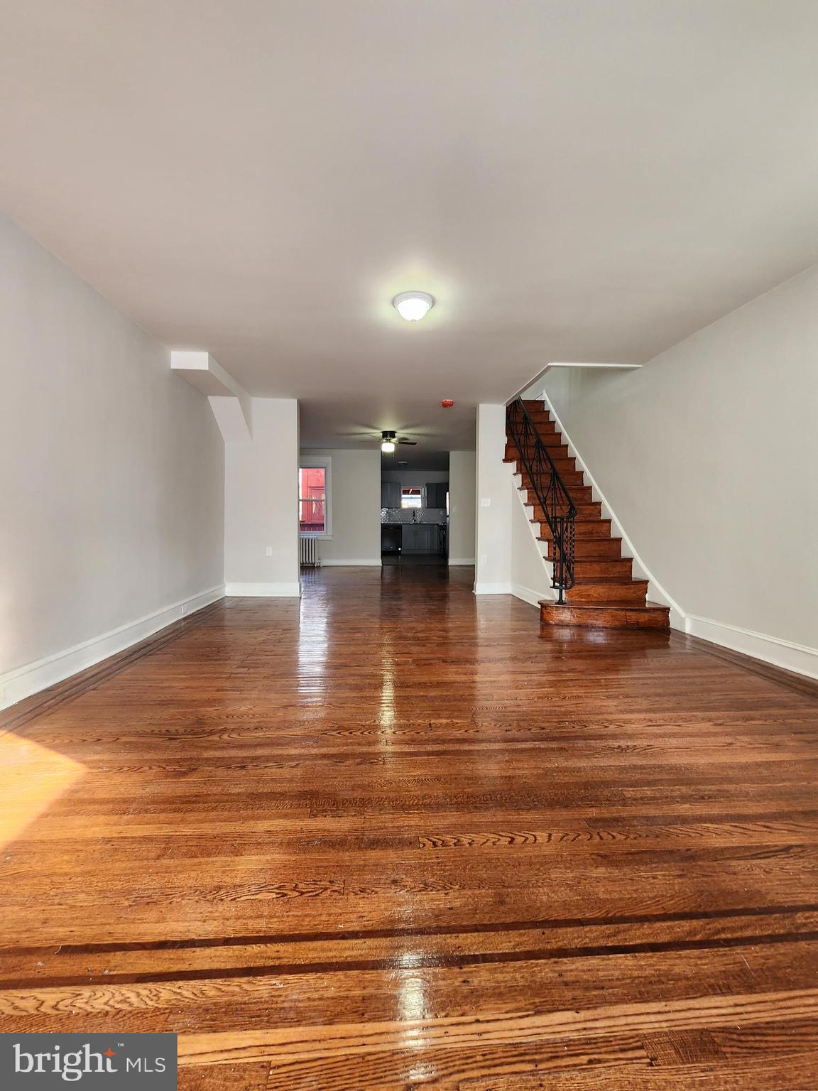 NEWLY REMODELATED house located in West Oak Lane section is ready for the next owner!!!  Walking through the front entrance you will immediately notice the open floor plan space,  very spacious  living room, separate dining area and large kitchen, a door in the kitchen opens up to the big deck/sunroom that could provide you with additional living space for relaxation, Upstairs features 3 great size bedrooms and a bathroom with a skylight. Original hardwood flooring.  Minutes away from Cheltenham Square Mall and other nearby shopping centers. The full-finished basement has a half bathroom,  The basement also leads out to the off street rear parking. You don't want to miss this opportunity. Make this house your home!