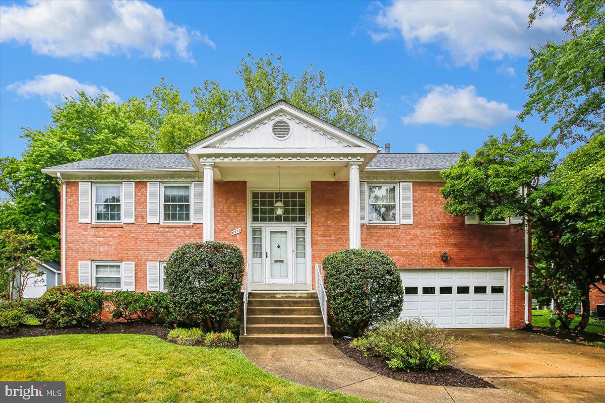 Rare Opportunity in sought after McLean: Premium Private Lot & Endless Potential! Bring your vision to this classic 4-bedroom, 3 bathroom home nestled in one of McLean’s most desirable and established neighborhoods, Potomac Hills. Built in 1966 and preserved mostly in its original condition, this 3200 square foot solid brick residence represents the perfect blank canvas to renovate or build your dream home from the ground up. Positioned on a spectacular .42 acre relatively flat lot backing to idyllic wooded privacy, this property is a true hidden gem. It is one of only a select few premium lots in the entire community to offer complete backyard privacy, backing seamlessly to a serene wall of mature trees and a tranquil stream. The main level features a traditional, functional footprint with three spacious bedrooms and two full baths. To maximize your living space, an addition was seamlessly added to the back of the home, creating a family room off the kitchen. The expansive lower level, which is almost entirely above grade, boasts a coveted level walkout, providing effortless indoor-outdoor flow, an expansive rec room with bar, another full bath, and a 4th bedroom.  The neighborhood is served by Chesterbrook Elementary School, Longfellow Middle, and McLean High, all highly rated. Walk through neighborhood yards to the Potomac School nearby (generations have done so!), as well as the Highlands Swim & Tennis Club!  This home is a one-of-a-kind opportunity, and this community is a true legacy!  Superior location is minutes to major commuter routes, Tysons, and downtown Washington, D.C.  A stone's throw from CIA. Strictly sold As-Is. Roof new in 2021. Don't miss the chance to invest in your future here! Interior pictures to follow.