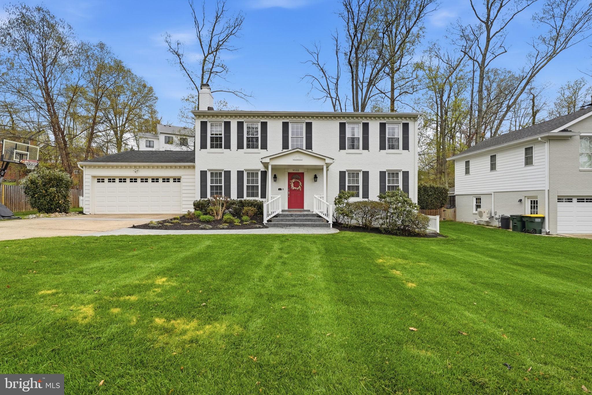 Optional Cardinal Hill membership can convey with this beautifully updated colonial. Thoughtful touches inside and out, blend classic style with modern upgrades. The renovated 2017 kitchen opens to bright living and dining spaces, ideal for everyday living and entertaining, with hardwood floors throughout the main and bedroom levels.

The 2017 reimagined primary suite features a spa like bath with heated floors and a custom closet. Three additional generously sized bedrooms complete the upper level. Recent updates include dishwasher 2024, water heater 2020, HVAC 2014, and washer, dryer, and refrigerator 2025. Renovations also included Sonos wiring throughout.

The finished lower level offers a guest or au pair suite and a large storage area. The attached two car garage and mudroom add everyday convenience.

Set on a spacious lot, the backyard features a separate fenced pet area and pet door. A neighborhood path connects through the woods to the W and OD Trail.
Thoughtfully updated throughout, this home offers comfort, function, and style.