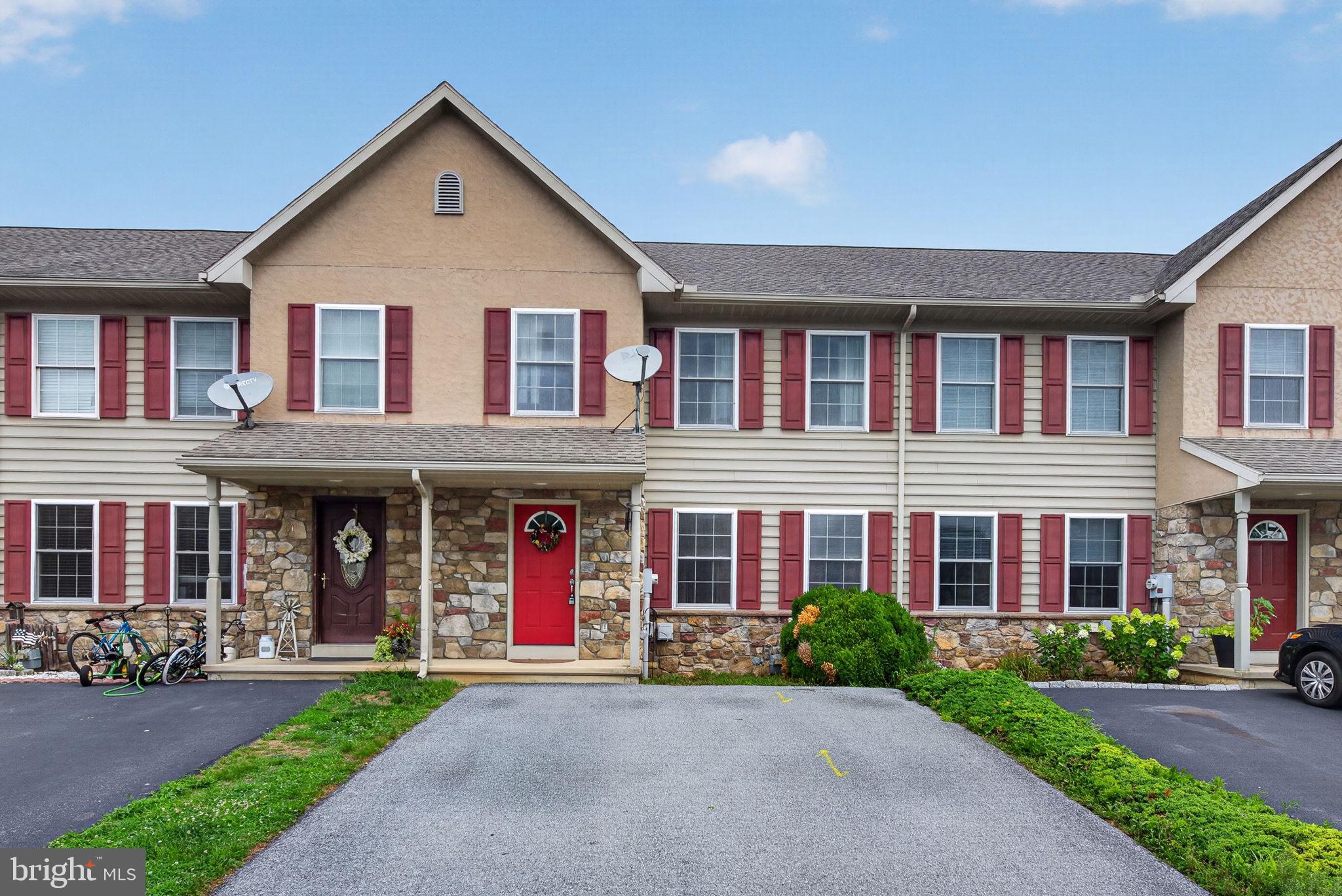 Charming 3-bedroom, 2.5-bath townhome in Charity Gardens offering over 1,600 square feet of comfortable living space in Ephrata Area School District. The welcoming main level features a spacious living room, a large dining area, and an island kitchen complete with a pantry for added storage. Convenient first-floor laundry and a powder room complete the main level. Upstairs, you'll find two additional bedrooms, a shared full bath with tub/shower, and a spacious primary suite featuring private full bath with dual sink vanities. The full basement offers excellent storage and endless potential for future finished living space. Relax outdoors and entertain on the rear composite deck. Enjoy peace of mind with efficient natural gas furnace, central A/C, and a newer water heater (2018). Just a stones throw from Charity Gardens Park with a playground, basketball court, baseball field, and soccer fields for outdoor leisure. Schedule your private showing today!