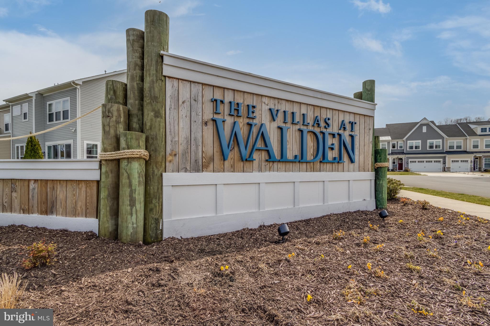 Nestled within the serene community of Villas at Walden, this exquisite townhouse embodies the perfect blend of modern luxury and coastal charm. Built in 2022, this residence showcases an open floor plan that invites warmth and comfort, making it an ideal retreat for those seeking a sophisticated lifestyle. Step inside to discover a beautifully designed interior featuring luxury vinyl plank flooring that flows seamlessly throughout the main living areas. The spacious family room, adorned with recessed lighting and ceiling fans, creates an inviting atmosphere for relaxation and entertainment. The combination kitchen and dining area is a culinary enthusiast's dream, equipped with high-end stainless steel appliances, including a built-in microwave, range, and dishwasher. The galley-style kitchen boasts upgraded countertops and a convenient island, perfect for casual dining or hosting gatherings. The thoughtfully designed layout includes an entry-level bedroom, providing flexibility for guests or a private home office. The primary bath features both a stall shower and a tub shower, offering a spa-like experience at home. Walk-in closets provide ample storage, ensuring that every inch of this home is both functional and stylish. Enjoy the gentle coastal breezes from your screened porch, an ideal spot for morning coffee or evening relaxation. The community amenities enhance the exclusive lifestyle, featuring a clubhouse, outdoor pool, and tennis courts, all designed for leisure and recreation. With a jogging and walking path nearby, staying active is both convenient and enjoyable. Parking is a breeze with an attached garage and driveway, providing easy access and additional storage options. The property is in excellent condition, ready for you to move in and make it your own. This townhouse is not just a home; it's a lifestyle choice that offers comfort, elegance, and a sense of community. Located on Burton's Prong of the Rehoboth Bay, The Villas at Walden will offer water access for kayaking, a clubhouse, two outdoor pools, and a pickle ball court. This convenient location is just 8 miles to downtown Lewes and Rehoboth Beach, and a stones throw to shopping, dinning, and local conveniences.  Experience the best of coastal living in a space that truly feels like home.  Better come see this one before it's SOLD!!!