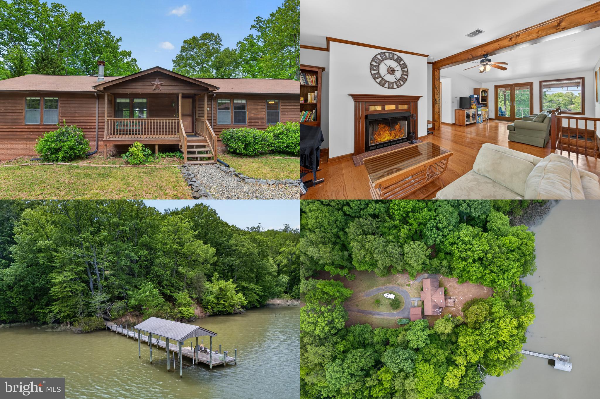 Tucked away on four private wooded acres with over 400 feet of waterfront along Nomini Creek, this well maintained 3 bedroom, 2 full bath cedar rancher offers a rare combination of privacy, space, and true waterfront living.

As you enter, a circular driveway welcomes you into a peaceful, tree lined setting with parking for six or more vehicles, along with a detached two car carport, creating an immediate sense of privacy and retreat.

Inside, the home opens to a bright and inviting layout centered around the living and family rooms, where hardwood floors, abundant natural light, and a fireplace create a warm and comfortable atmosphere. Large windows naturally draw your attention toward the surrounding landscape and water beyond.

The kitchen and dining area are well connected to the main living spaces, offering a functional layout with ample cabinetry and easy flow for everyday living and entertaining.

The primary suite features a walk in closet and a bright bathroom with a skylight, while two additional bedrooms and a full bath are conveniently located on the same level.

From the main living area, step out to one of the home's most special features, a large screened upper deck positioned at a high elevation, offering beautiful views of Nomini Creek. Just below, a secondary deck provides additional space for grilling or outdoor enjoyment, making indoor and outdoor living feel seamless.

A short walk through the trees leads to your private waterfront setting. With over 400 feet of frontage, the property features a 110 foot pier, a covered boat lift with electric and water, and a private boat launch. Enjoy boating, fishing, swimming, or simply taking in the quiet beauty of the creek, all from your own property.

Additional features include a full unfinished basement offering excellent storage or future expansion potential, along with prior updates including HVAC replacement and a large picture window overlooking the water.

Please respect the privacy of the property and its owners. All visits to the property, including the driveway, grounds, waterfront, pier, and outdoor areas, must be scheduled in advance and accompanied by a licensed real estate agent. No unauthorized access is permitted.

This is more than just a home, it is a private waterfront retreat where land, views, and lifestyle come together in a truly special way.