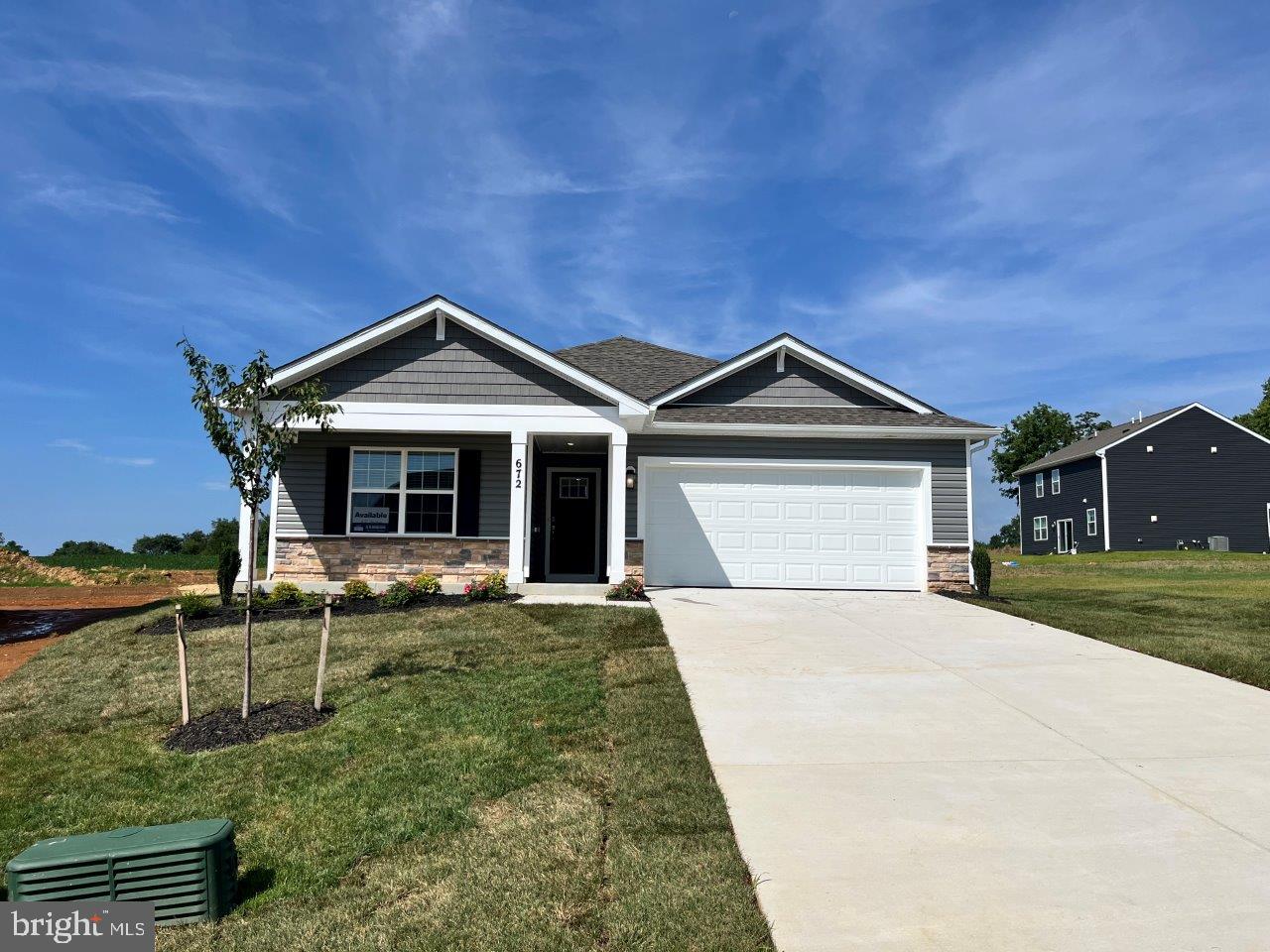 Welcome home to the Neuville plan in D.R. Horton’s sought-after Virginia Commons community in Hagerstown. This popular ranch-style home offers approximately 1,698 square feet of thoughtfully designed living space, featuring 4 bedrooms, 2 full baths, and a desirable open-concept layout. The spacious kitchen with a large island flows seamlessly into the main living and dining areas perfect for everyday living and entertaining. The private owner’s suite includes a walk-in closet and dual vanity bath for added comfort. Additional highlights include a 2-car garage, quality craftsmanship throughout, and included smart home technology. Ideally located near I-70 and Route 40, Virginia Commons offers convenient access to shopping, dining, and commuter routes while maintaining a charming neighborhood feel with large flat lots perfect for entertaining guests.