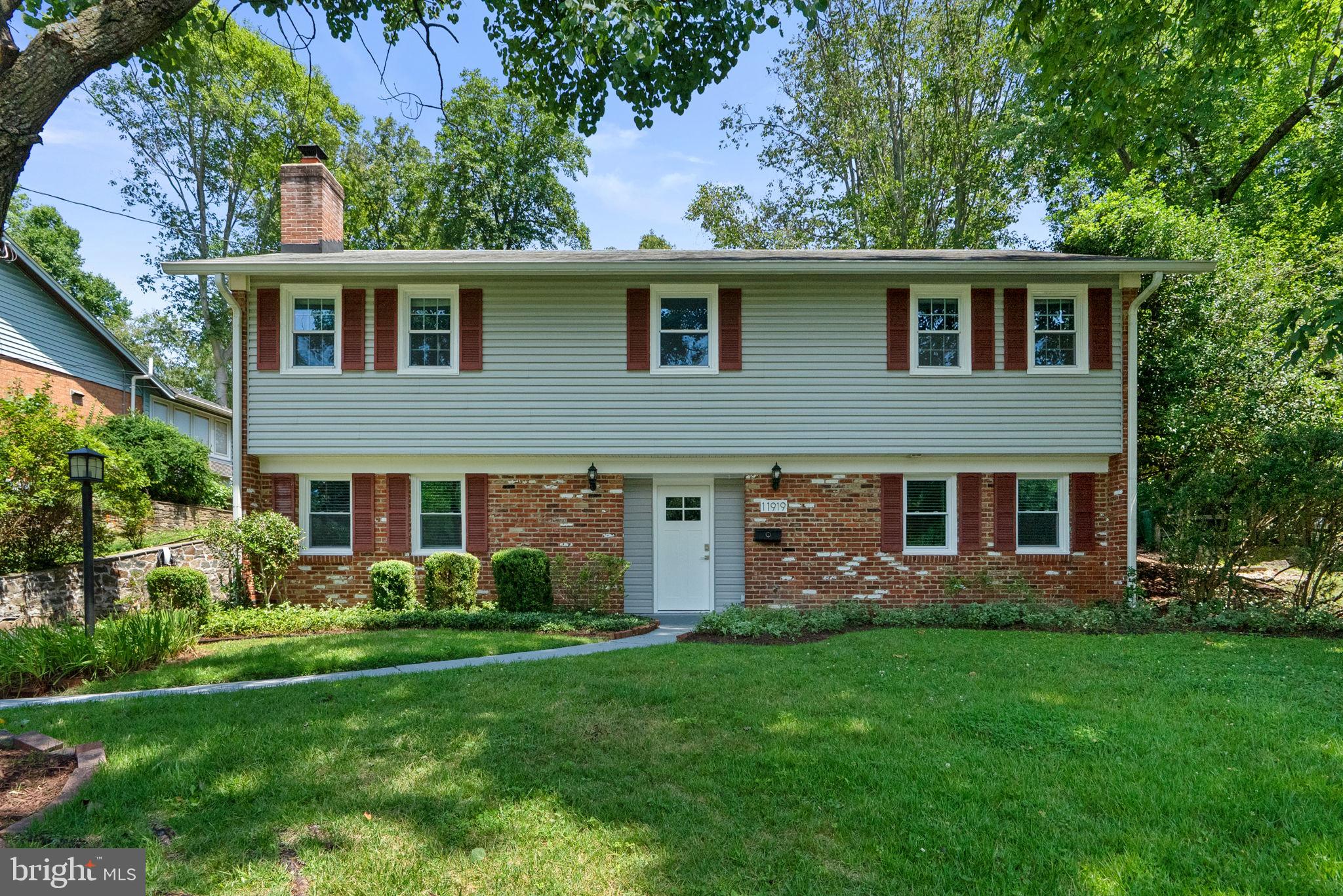 Welcome to this beautifully renovated 5-bedroom, 3.5-bath Colonial in the highly sought-after Tilden Woods community. Offering over 3,250 square feet of thoughtfully designed living space, this move-in-ready home blends timeless charm with modern luxury.

The heart of the home is an impressive open-concept chef's kitchen featuring a stunning 12-foot quartz island, custom cabinetry, double wall ovens, induction cooktop, designer finishes, and abundant storage. The kitchen flows seamlessly into the spacious living and dining areas, creating the perfect space for entertaining and everyday living. A beautiful exposed brick wood-burning fireplace adds warmth and character to the main living area.

The flexible floor plan includes two spacious primary suites, making the home ideal for multigenerational living, guests, or a luxurious owner's retreat. The main primary suite features a spa-inspired bath with a large walk-in shower, double vanity, and an oversized walk-in closet with custom built-ins. Every bathroom has been tastefully renovated with contemporary finishes.

Step outside to your own private backyard retreat featuring an expansive patio, mature trees, professional landscaping, and a custom treehouse—perfect for relaxing, entertaining, or fun.

Additional features include a Tesla EV charger, designer lighting, recessed lighting throughout, updated flooring, generous storage, and quality finishes in every room.

Located within the highly desirable Walter Johnson High School cluster (Farmland ES, Tilden MS), this home is just minutes from Pike & Rose, downtown Rockville, Metro, parks, shopping, dining, and major commuter routes including I-270 and I-495.

This exceptional home has been thoughtfully renovated from top to bottom and offers the perfect combination of style, comfort, functionality, and location. A rare opportunity to own a truly move-in-ready home in one of North Bethesda's most desirable neighborhoods.