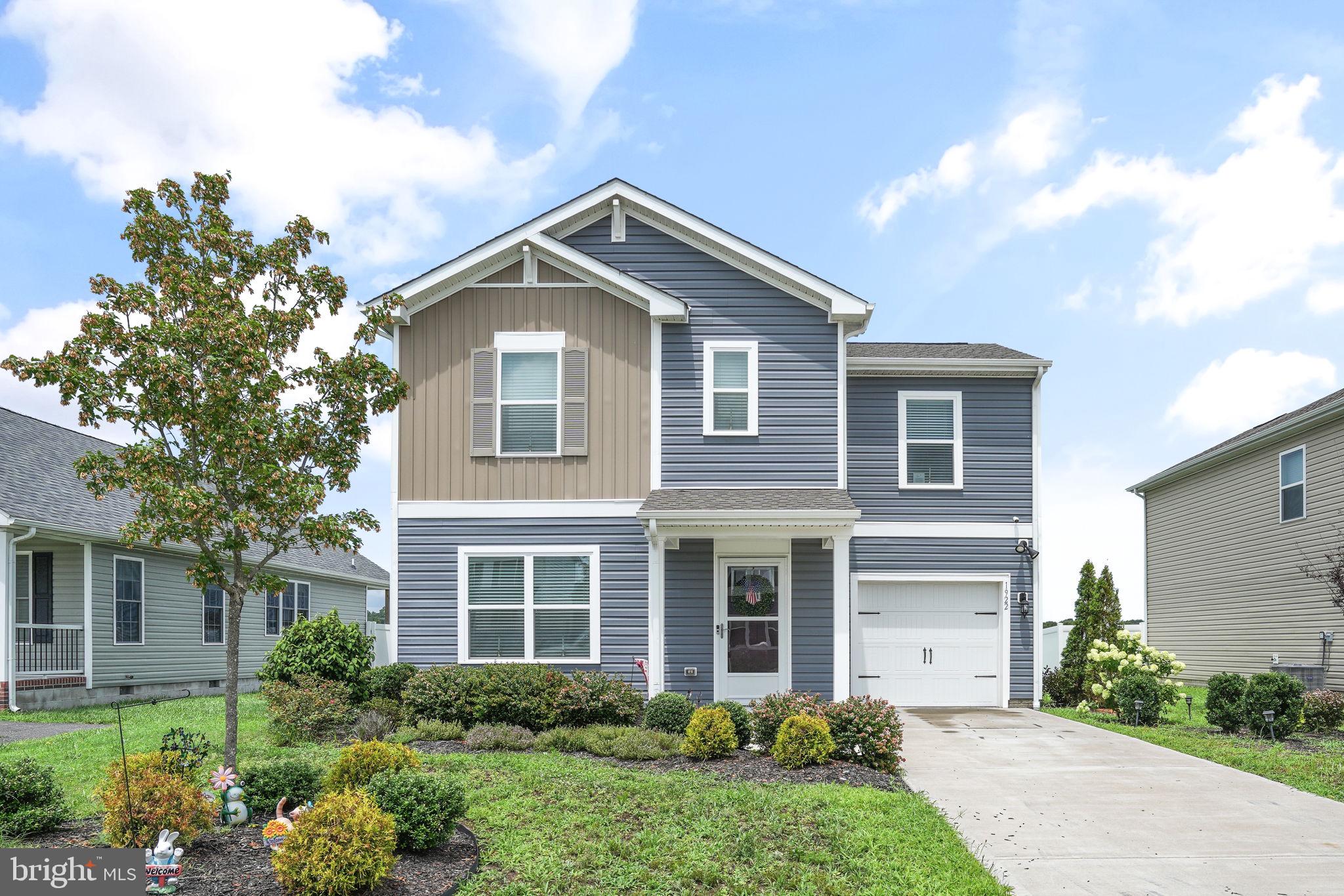Welcome to Southern Fields! Built in 2023 and impeccably maintained, this like-new 3-bedroom, 2.5-bath home offers modern style, quality construction, and versatile living space. The finished garage is equipped with a mini-split heating and cooling system, making it ideal for a home office, recreation room, fitness area, playroom, or additional living space.  Step outside to a fully fenced backyard featuring low-maintenance composite decking, perfect for entertaining, relaxing, or enjoying time with family and pets. A storage shed provides additional space for lawn equipment, tools, and outdoor gear.  Conveniently located in the desirable Southern Fields community, this home is just minutes from schools, shopping, restaurants, and downtown Pocomoke City. Enjoy easy access to Ocean City, Assateague Island, Chincoteague Island, and the NASA Wallops Flight Facility, making this an excellent location for commuters, beach lovers, and anyone looking to enjoy the best of Maryland's Eastern Shore. Move-in ready and waiting for its next owner!