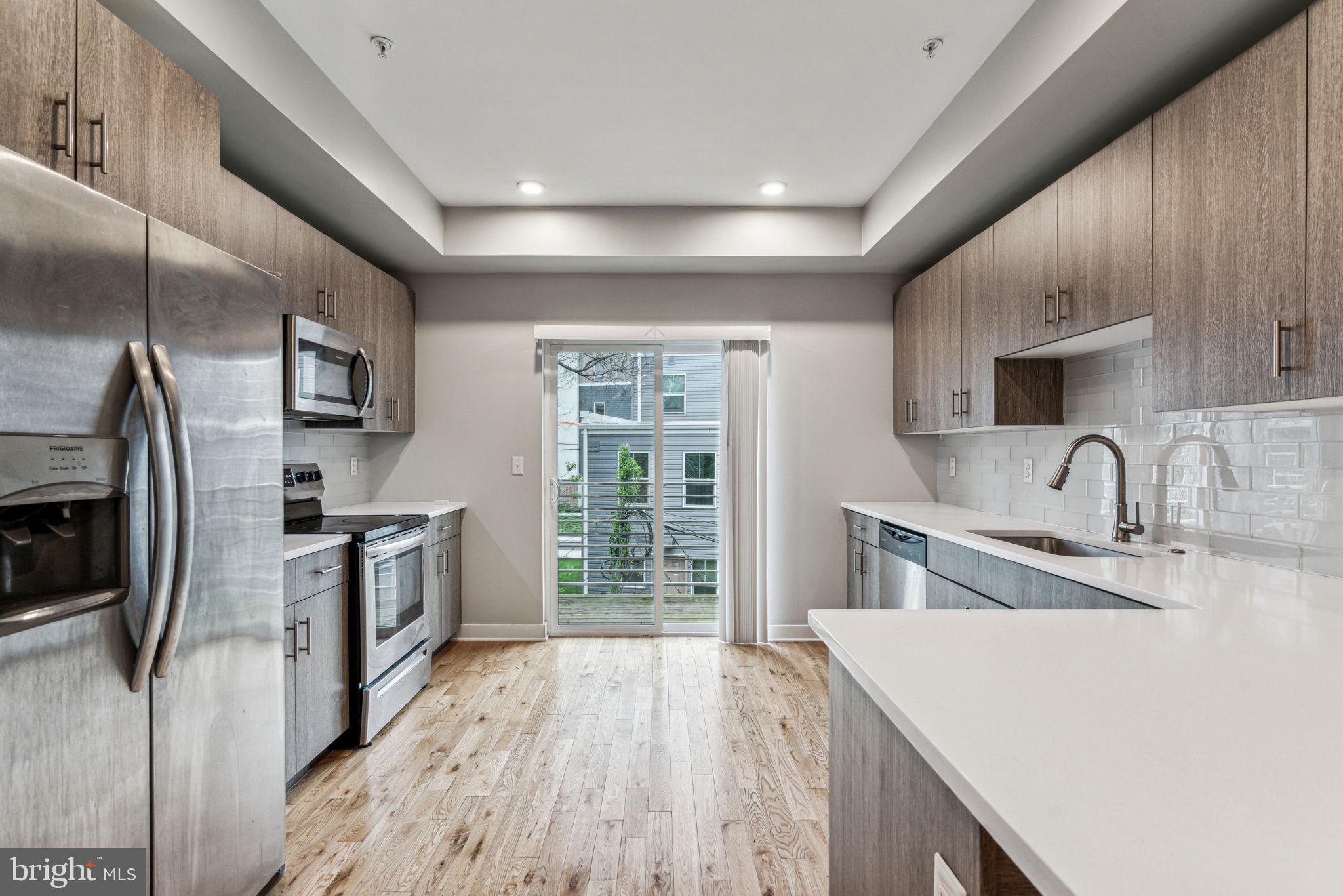 Welcome to this stunning, newer construction apartment in Brewerytown featuring 1 bedroom and 1 full bathroom. This apartment features a beautiful contemporary kitchen with stainless steel appliances, spacious bedrooms with walk-in closets, gorgeous hardwood floors, a washer/dryer, recessed lighting, and advanced security features! Walking distance to all the shops and restaurants on Girard Avenue, Fairmount Avenue, and museums on the Ben Franklin Parkway. The apartment is within proximity to Center City, public transportation, and all major highways. CATS are okay. Landlord will consider pets on a case-by-case basis. Tenants pay all utilities.