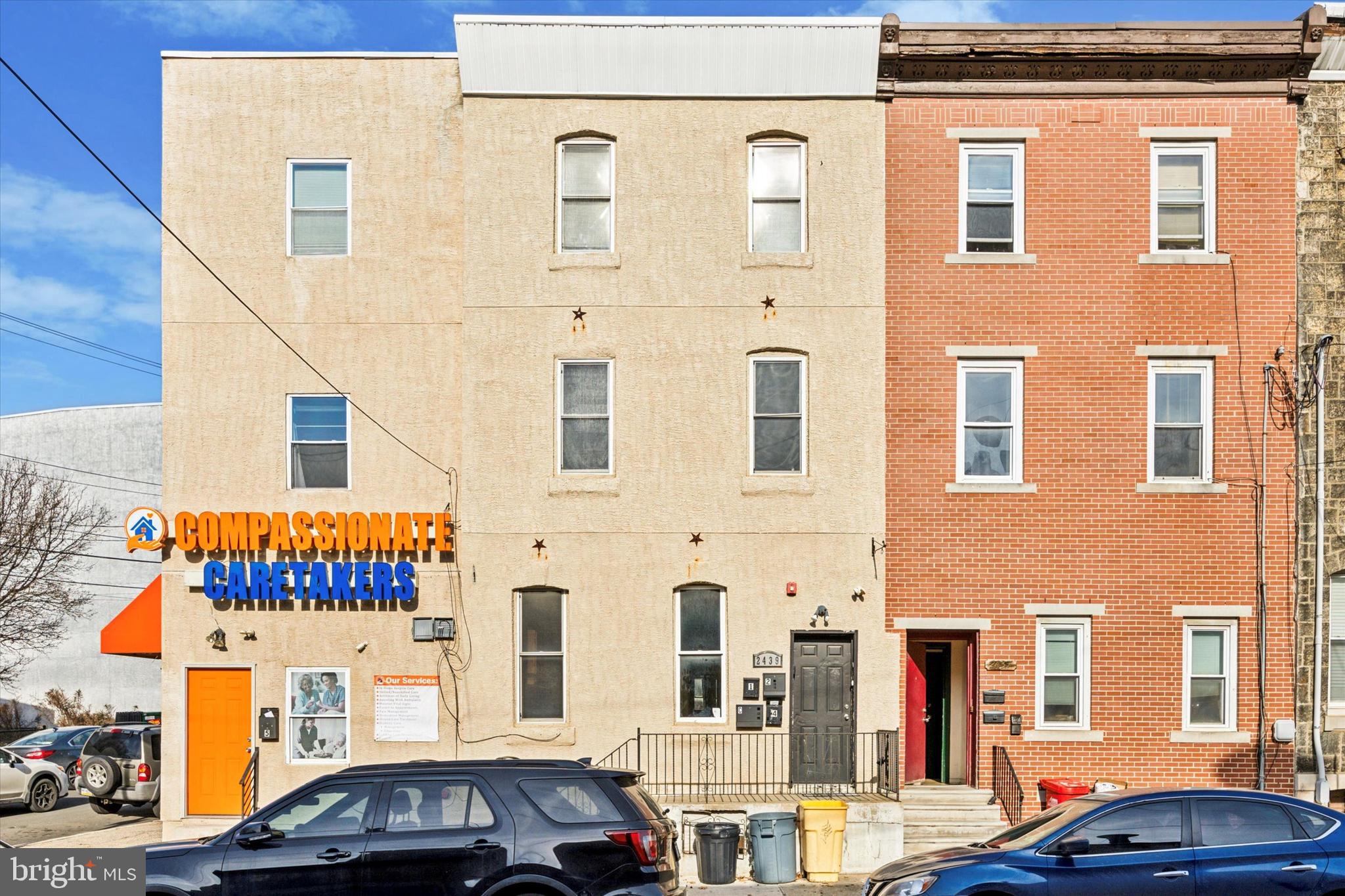 Welcome to 2439 N College.  Fully rented, cash flowing building with 4 apartments and 1 commercial building.
1- 2 bed/1bath apartments rented at  1838/month
2 - 2bed/1bath apartments rented at $1470/month,  1514/month
1 - 1bed/1bath basement apartment rented at $1476/month
1 - commerical tenant rented to a home care paying $700/month

Total $6998/month cash flow, 7+ cap rate!

Please contact agent first, for 12 month P&L and offer prior to scheduling any showings as property is fully occupied.  Tenants to not be disturbed.