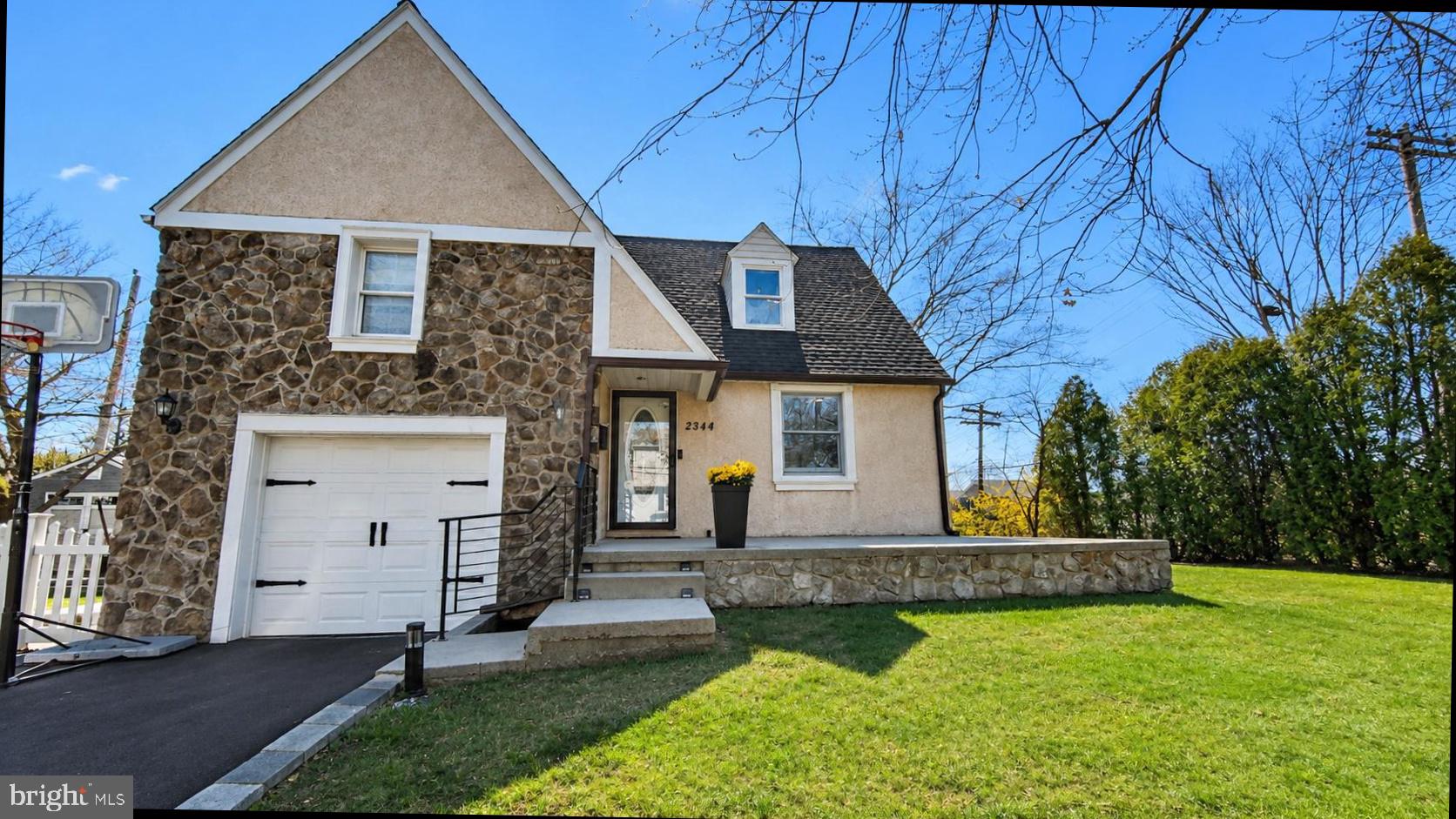 Welcome to this charming Colonial Split-Level home situated on a desirable corner lot in the established Roslyn neighborhood. Built in 1941 and thoughtfully maintained, this property offers a wonderful combination of classic character and modern convenience.

The home underwent major renovations in 2025, including the addition of a new outdoor patio and shed, creating an ideal space for entertaining, relaxing, and additional storage. Inside, the main living areas feature a comfortable blend of hardwood flooring and carpeting, creating a warm and inviting atmosphere.

The spacious eat-in kitchen is equipped with a built-in range, self-cleaning oven, dishwasher, and garbage disposal, providing both function and convenience for everyday living. The home offers three well-sized bedrooms, one full bathroom, and one half bathroom, with both bathrooms renovated in 2016.

A fully finished basement provides additional living space ideal for a family room, home office, recreation area, or entertaining. Additional features include ceiling fans throughout, driveway parking, a deck, porch, and generous outdoor space.

Conveniently located in a well-established neighborhood, this home offers comfortable living, timeless appeal, and numerous updates for its next owner.