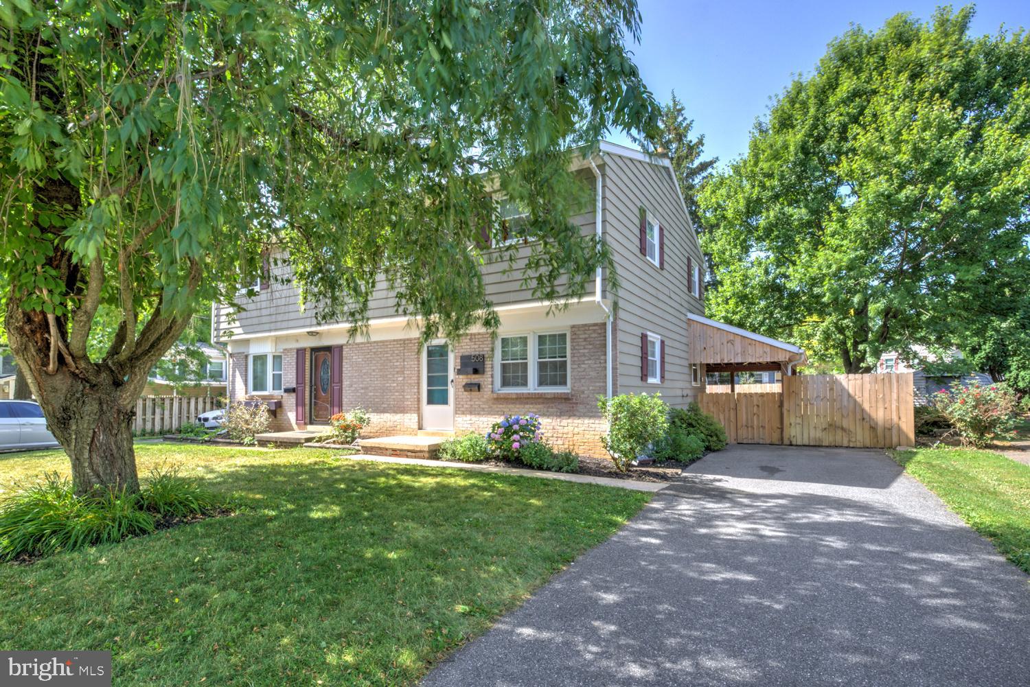 Welcome home to 508 Spring Avenue,  in one of the most desirable neighborhoods in Lititz Borough. This beautifully maintained 3-bedroom, 1-bath twin offers the perfect combination of character, functionality, and outdoor living. Step inside to discover refinished hardwood floors flowing throughout much of the home, creating warmth and continuity from room to room. The spacious living room features a stylish custom accent wall that adds a modern touch while maintaining the home's inviting feel. Just beyond, the dedicated dining room provides the perfect setting for family dinners and holiday gatherings before flowing effortlessly into the updated kitchen. Thoughtfully designed with modern cabinetry, updated countertops, stainless steel appliances, and contemporary finishes, the kitchen offers both style and everyday practicality. Upstairs, you'll find three comfortable bedrooms with continued hardwood flooring and an updated full bathroom. The spacious primary bedroom is highlighted by dual closets tucked behind charming barn door-style sliding doors, maximizing both storage and style. Modern railings and updated finishes throughout the home add a fresh, cohesive aesthetic.  The finished basement expands your living space with a versatile family room perfect for a home office, playroom, fitness area, or media room. A separate dedicated laundry room keeps household tasks organized, while Bilco doors provide convenient exterior access and additional storage flexibility. Outside, you'll fall in love with the fully fenced backyard designed for entertaining and everyday enjoyment. Spend summer evenings relaxing beneath the expansive covered patio, host backyard barbecues, or let pets and children play freely in the generous yard.  A long driveway and off-street parking add everyday convenience for you and your guests. A private neighborhood feel all while being located just minutes from Lititz's award-winning downtown shops, restaurants, parks, schools, and community events, this move-in ready home offers the perfect blend of modern comfort, outdoor living, and small-town charm. Don't miss your opportunity to call this Lititz Borough gem home!