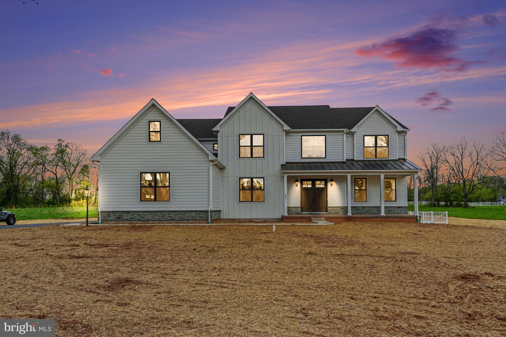 Welcome to 473 Evansburg Road, an exceptional new construction home in the heart of Skippack Township, built with unmatched craftsmanship and elevated design as the highly sought-after Ashley Model by Rotelle.

From the moment you step inside, you’re greeted by a breathtaking two-story foyer featuring a dramatic double staircase and soaring cathedral ceilings that set the tone for the elegance throughout. The foyer offers seamless access to a formal dining room—perfect for hosting—or invites you to flow into the spacious living room.

Designed with both everyday living and entertaining in mind, the open-concept main living area effortlessly connects the living room, family room, and kitchen. The family room is a true showstopper, anchored by a stunning floor-to-ceiling stone fireplace that brings warmth and character to the space. The chef’s kitchen is equally impressive, boasting stainless steel appliances, a striking blue subway tile backsplash, and direct access to a butler’s pantry complete with additional cabinetry, prep space, and a walk-in pantry for maximum storage and functionality.

Just off the main living area, the sunroom offers the perfect extension of your living space, filled with natural light and providing direct access to the backyard—ideal for indoor-outdoor living and entertaining.

The main level also features a private first-floor bedroom with an en suite bath, walk-in shower, and spacious walk-in closet—ideal for guests, in-laws, or flexible living arrangements. A stylish powder room completes the first floor.

Upstairs, the luxurious primary suite offers a true retreat, featuring a spa-like en suite bath with a soaking tub, walk-in shower, and double vanity. Three additional generously sized bedrooms are complemented by a convenient Jack-and-Jill bath, along with another full bathroom and a second-floor laundry room for ultimate ease and efficiency.

Throughout the home, you’ll find abundant natural light, recessed lighting, and thoughtful design elements that highlight the superior quality and attention to detail that Rotelle is known for.

Set on a property that offers ample outdoor space with both front and back yards, this home provides the perfect balance of luxury, comfort, and room to enjoy the outdoors.

This is not your average new build—this is a fully upgraded, move-in-ready masterpiece where every detail has been carefully curated.