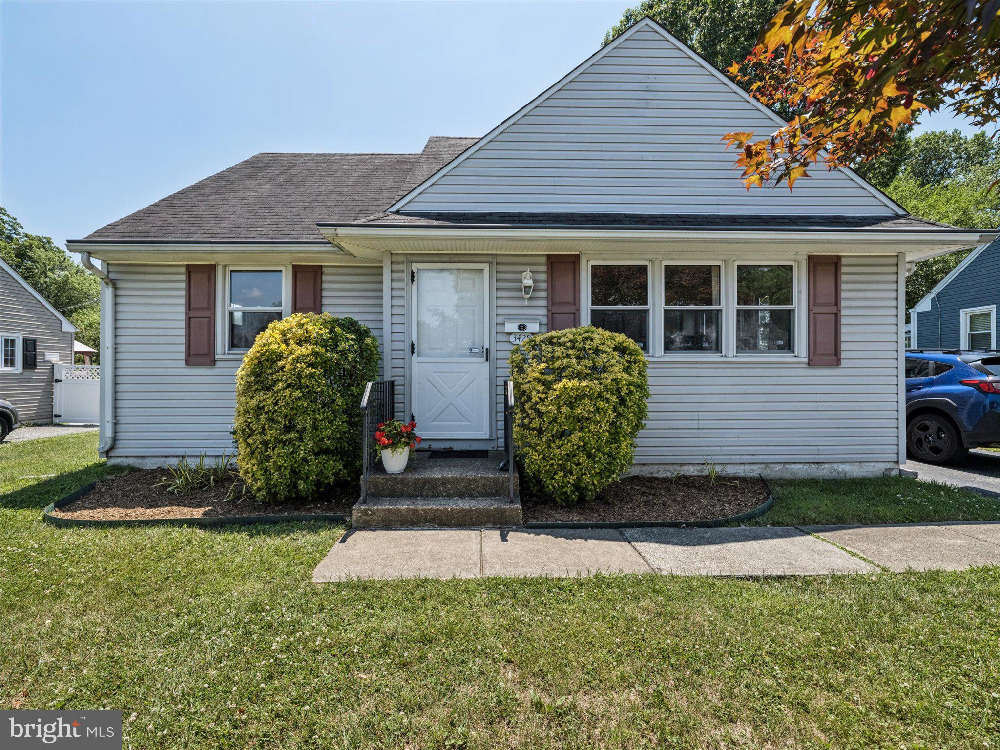 Coming Soon! Well-maintained Cape Cod in the desirable Bridgewater Farms neighborhood! This charming home offers a spacious living room, an eat-in kitchen with stainless steel appliances and a gas stove (all updated within the last 3 years), plus a convenient laundry/utility room with a brand-new stackable washer and dryer (June 2026). The main level features two versatile rooms that can serve as bedrooms, an office, or a dining room, along with a full bath. Upstairs are two spacious bedrooms with crawlspace storage. Enjoy the covered patio, storage shed, and direct gated access to the community park, which features a new playground and baseball fields. Conveniently located near Chester Creek and its scenic walking trails, this home offers the perfect blend of comfort, outdoor recreation, and a great location.
